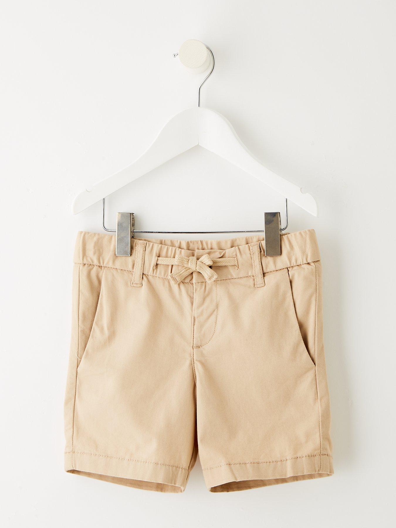 Jack & Jones Mini Younger Boys Jaiden Hybrid Jogger Shorts - Oxford Tan