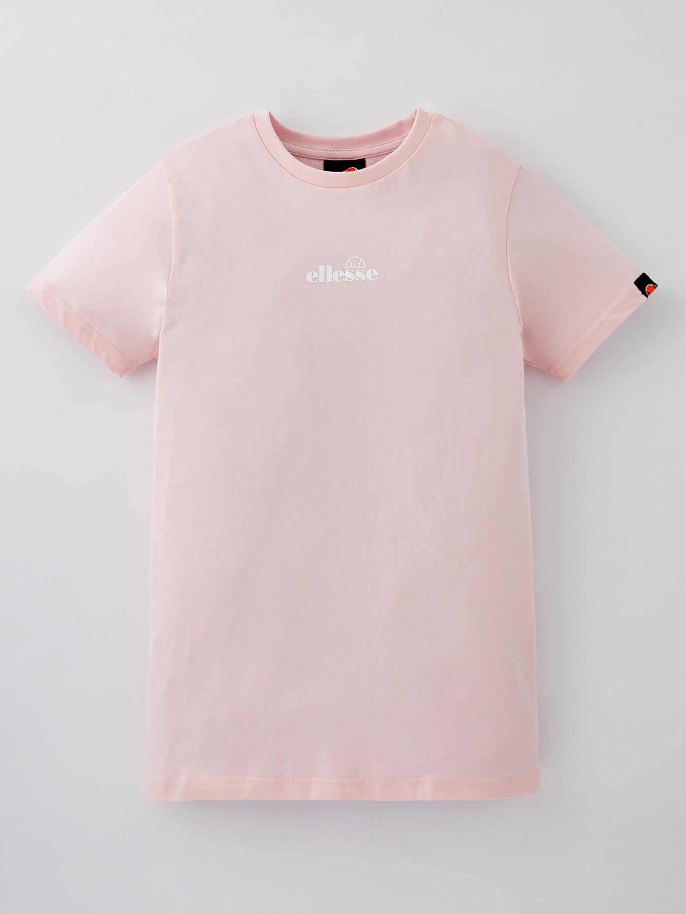 ellesse-junior-girls-durare-t-shirt-light-pink