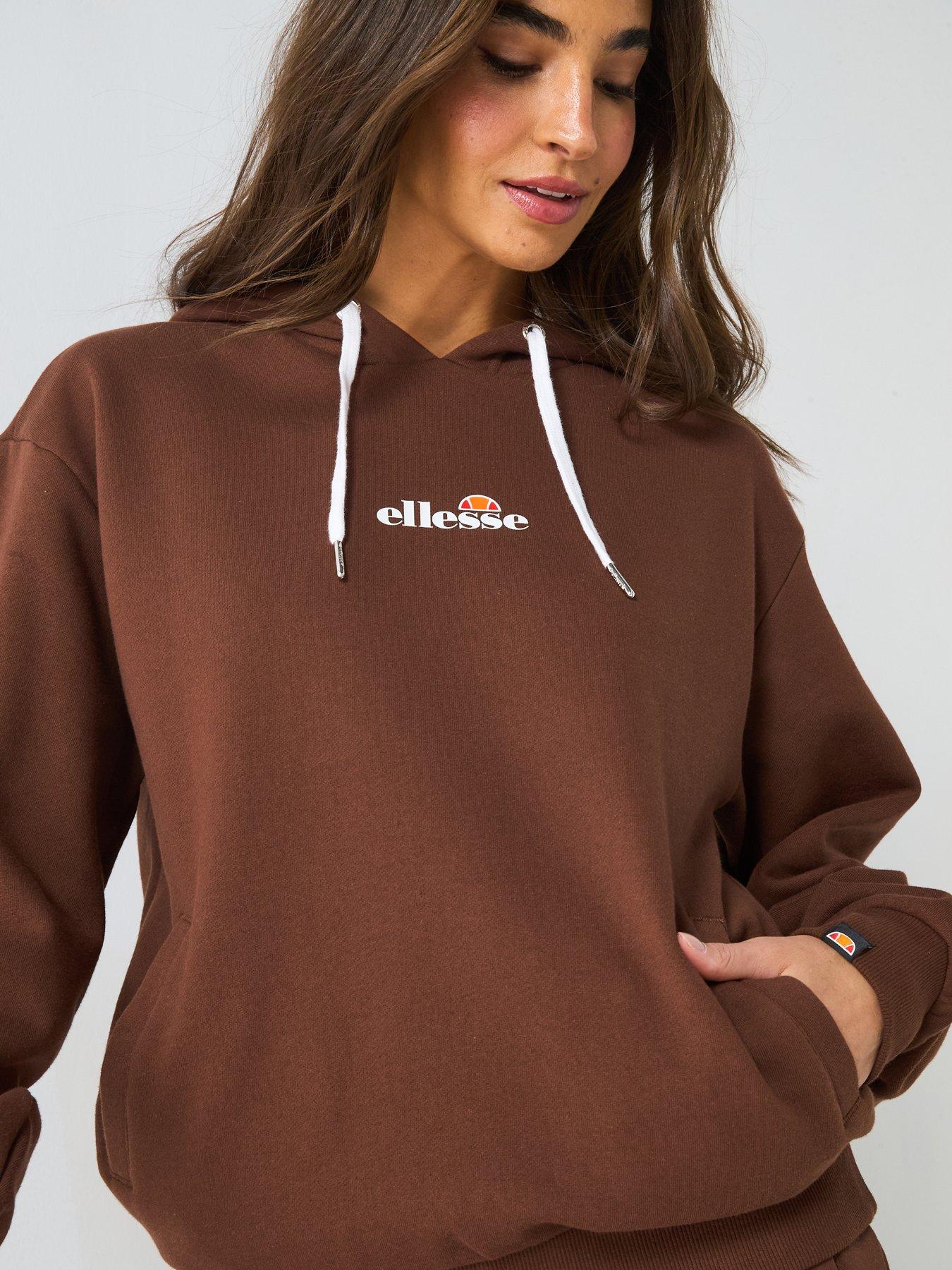  image of ellesse-womens-very-exclusive-relsin-tracksuit-brown