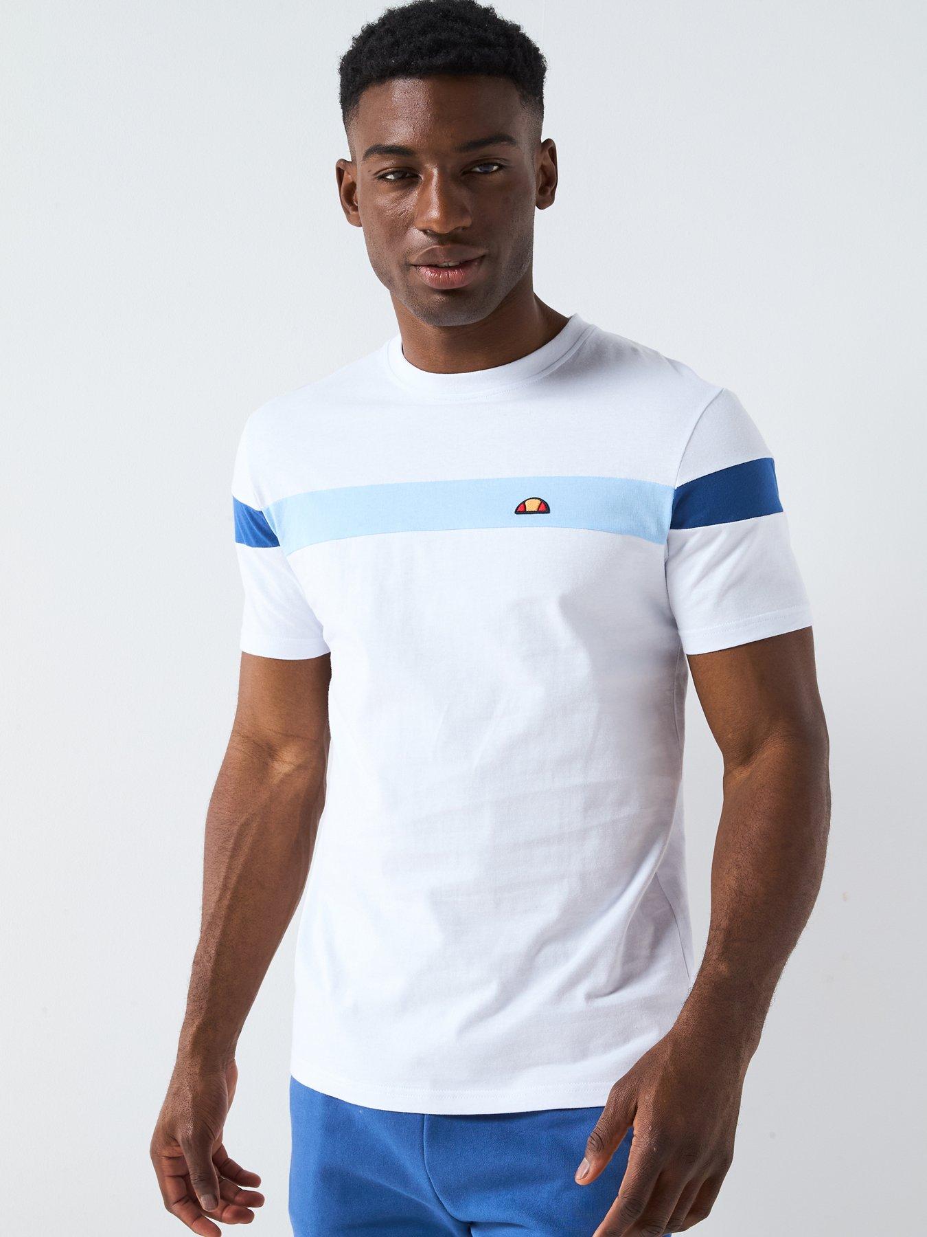 Image 1 of 4 of Ellesse Mens Caserio T-Shirt - White