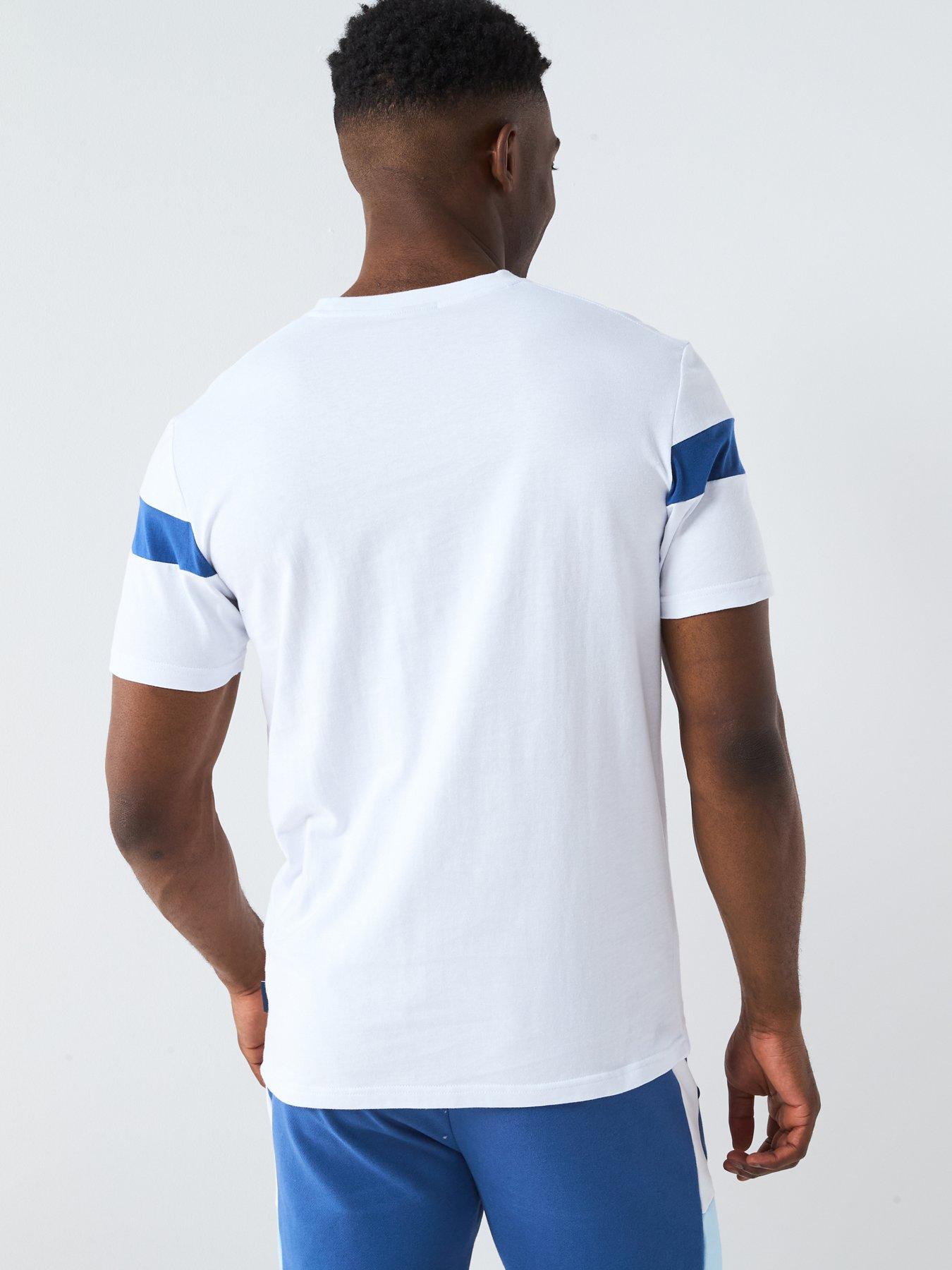 Image 2 of 4 of Ellesse Mens Caserio T-Shirt - White