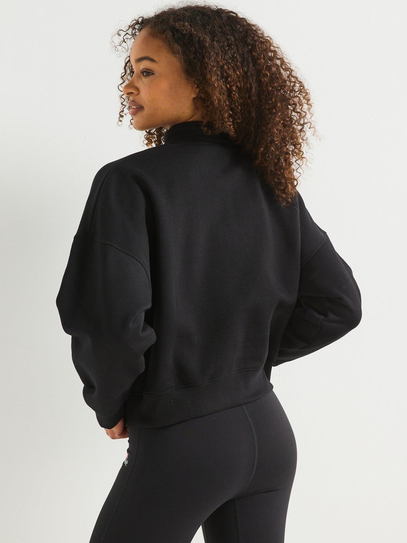 Image 2 of 4 of Ellesse Womens Barritz Sweatshirt - Black