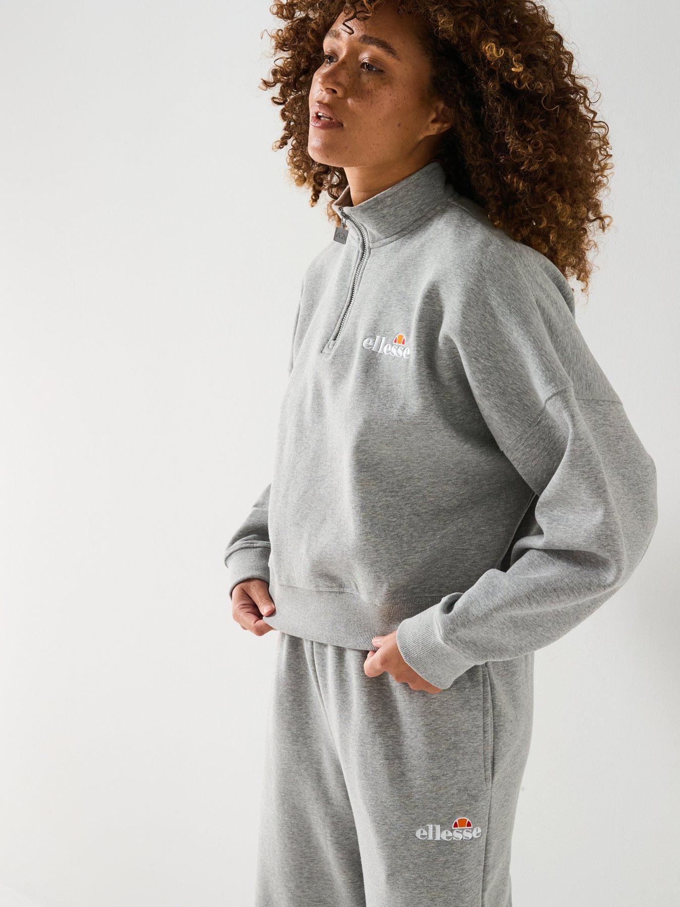 Image 6 of 6 of Ellesse Womens Barritz Sweatshirt - Grey