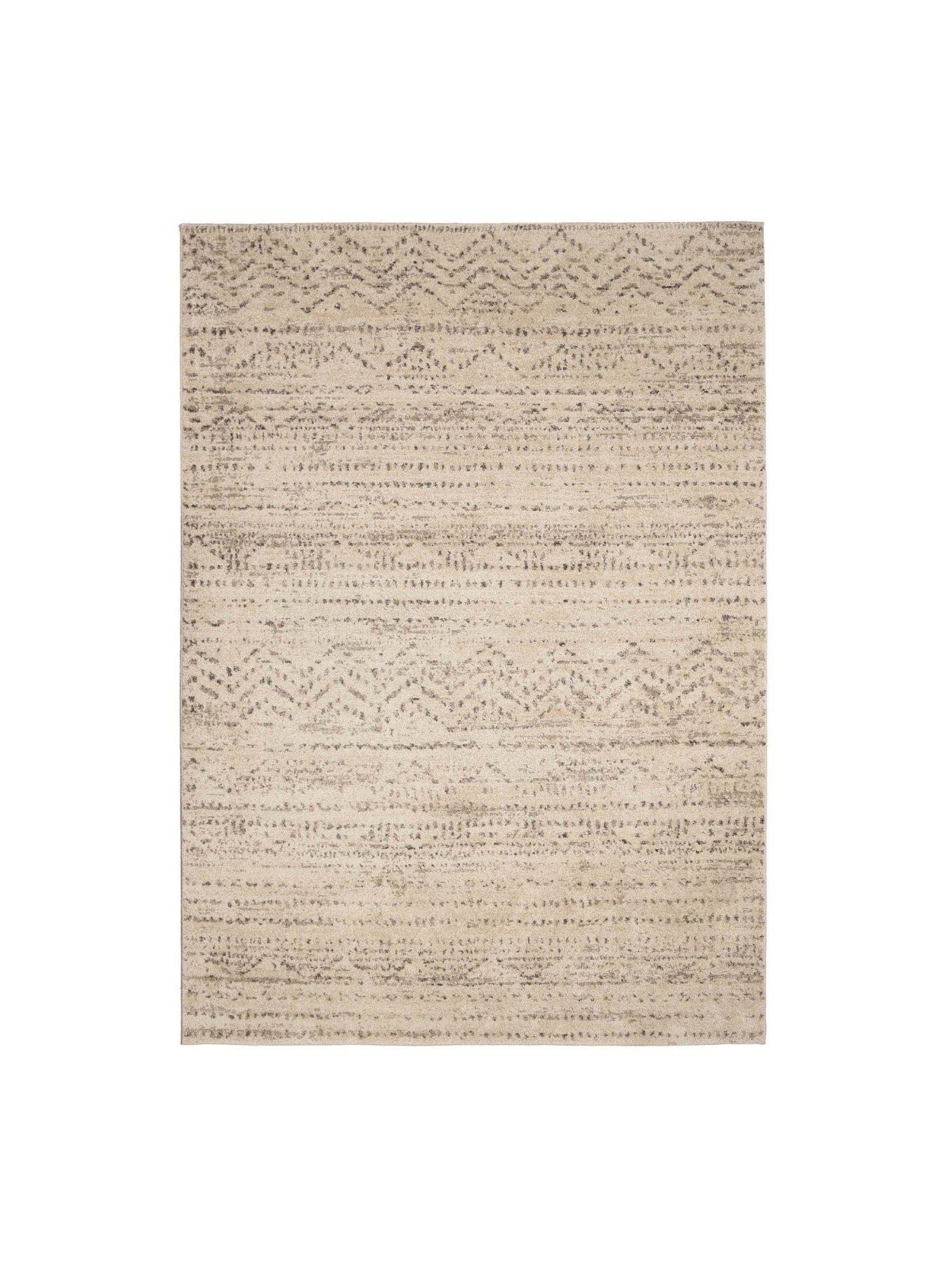  image of very-home-freya-patterned-natural-rug