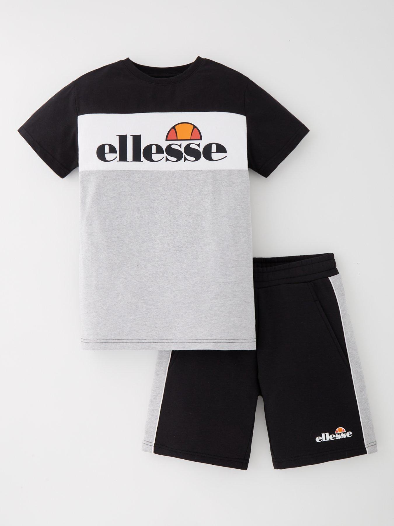 undefined Junior Boys Forano T-Shirt  &  Short Set - Black