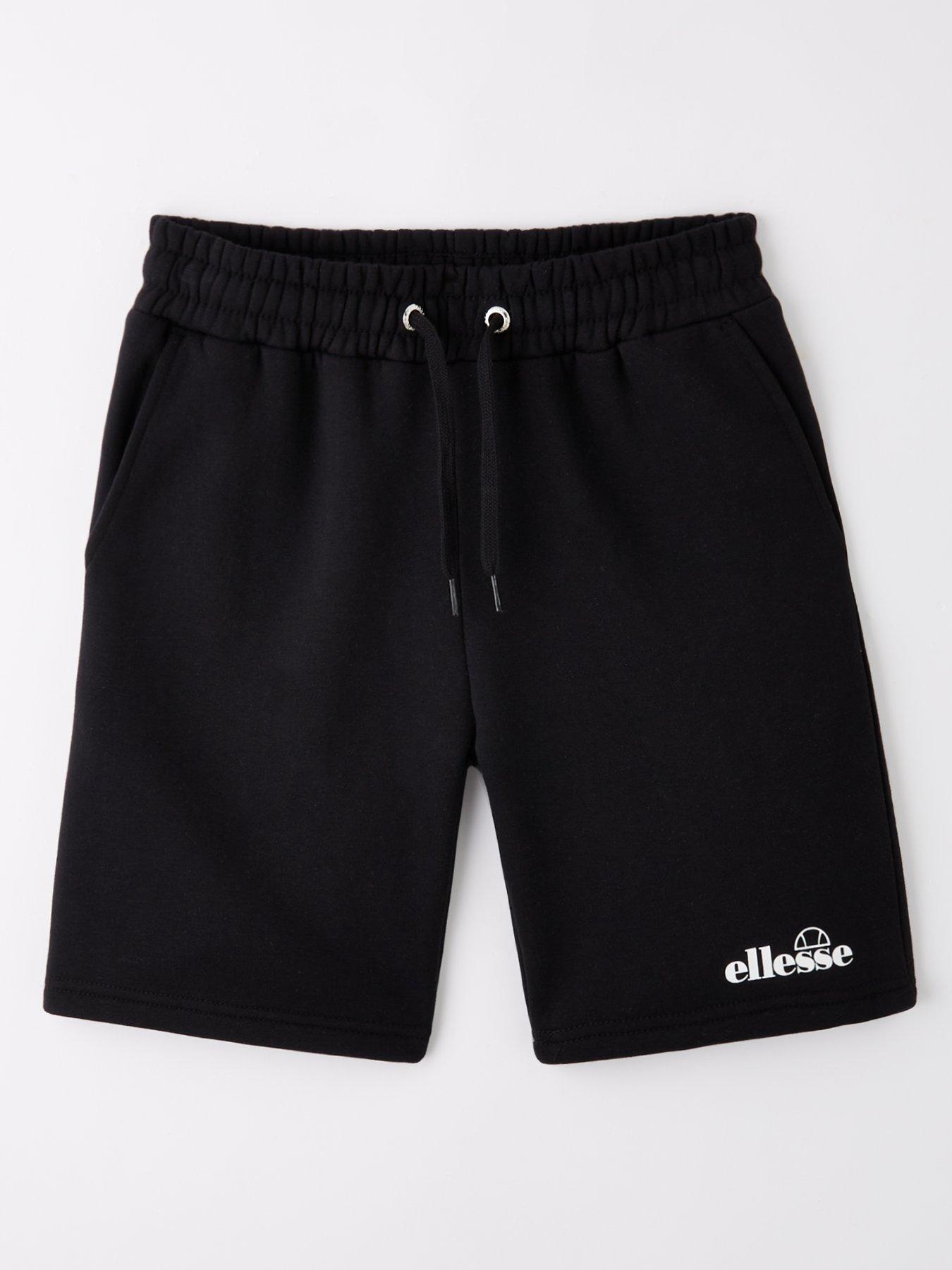 ellesse-junior-boys-mietta-shorts-black