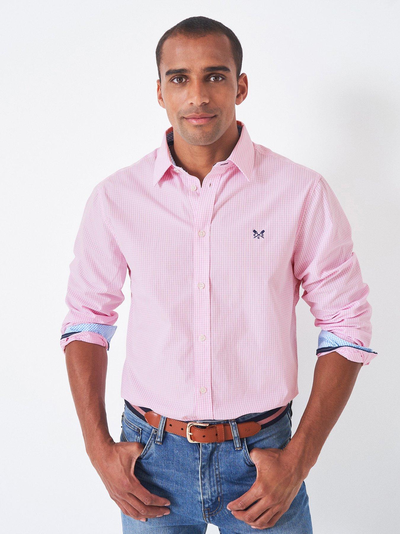 crew-clothing-classic-micro-gingham-long-sleeve-shirt-pink