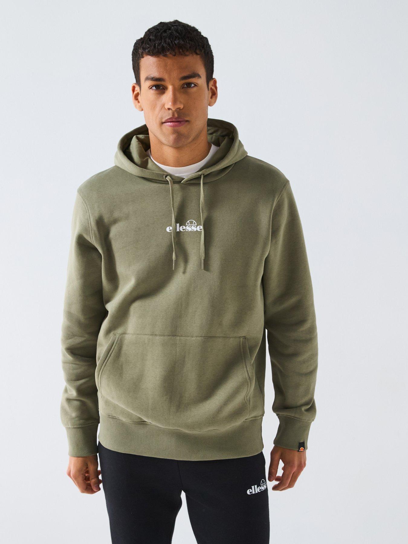 ellesse-mens-pershuta-overhead-hoody-khaki