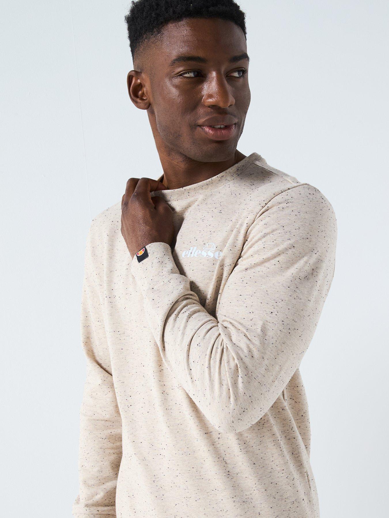 Image 4 of 4 of Ellesse Mens Very Exclusive Miscuglio Crew And Short Set - Beige