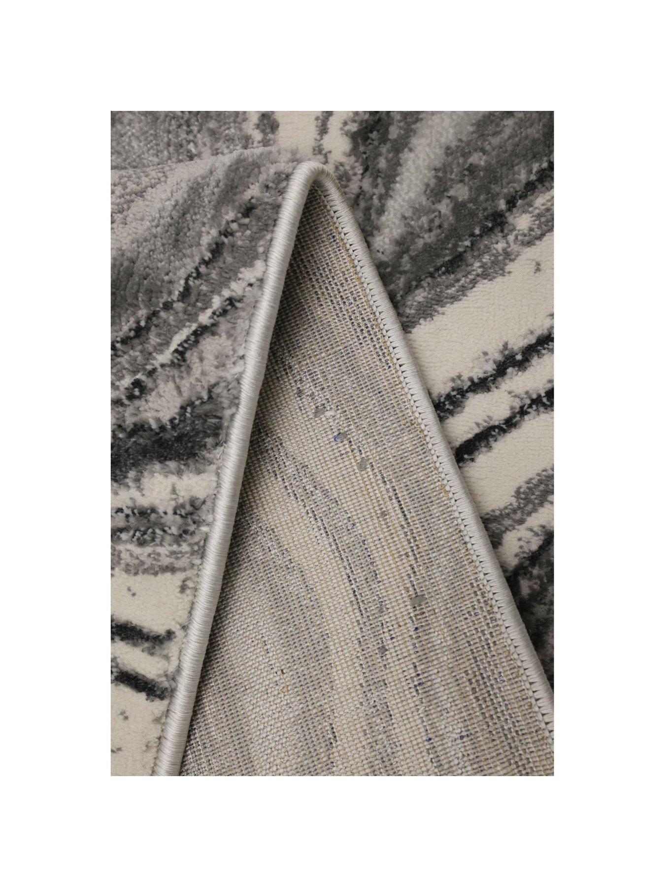 Image 3 of 5 of The Very Collection Dusk Wave Grey Rug
