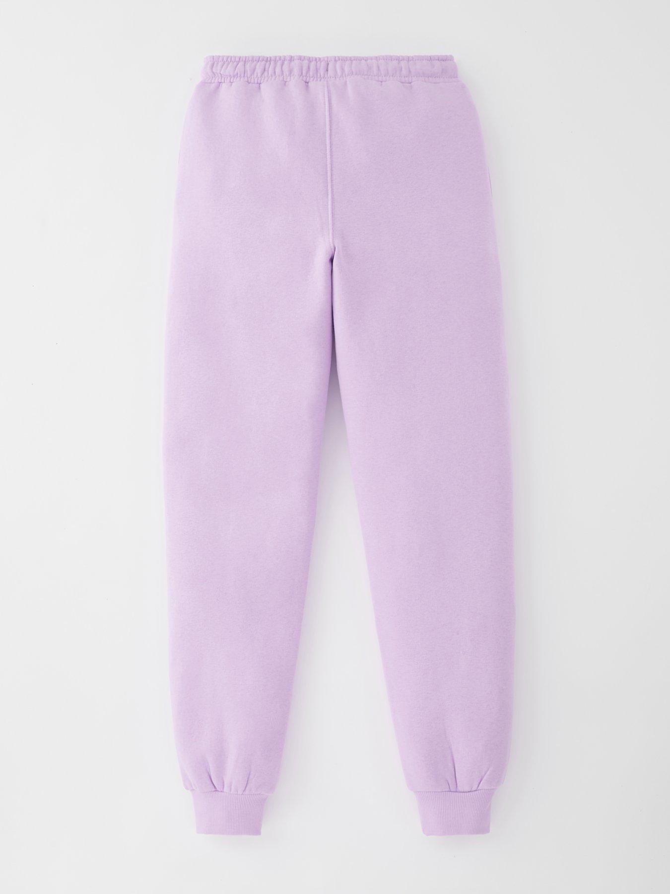 Image 2 of 4 of Ellesse Junior Girls Dixie Jogging Bottoms - Purple