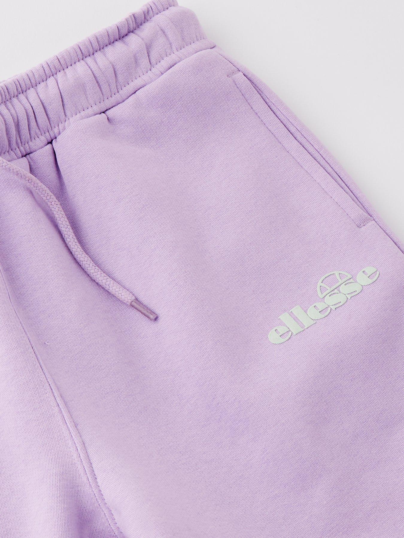 Image 3 of 4 of Ellesse Junior Girls Dixie Jogging Bottoms - Purple