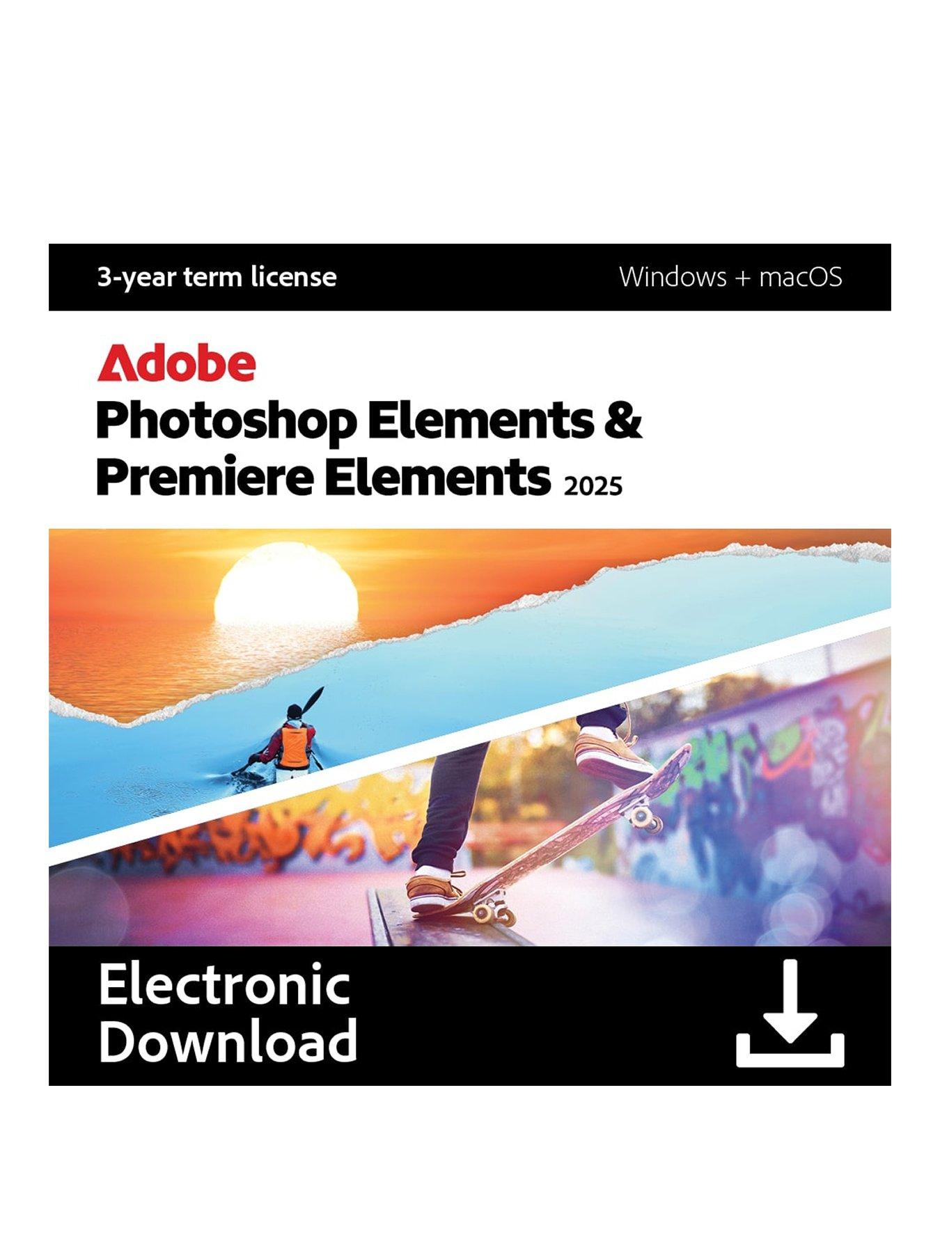 undefined Photoshop and Premiere Elements 2025