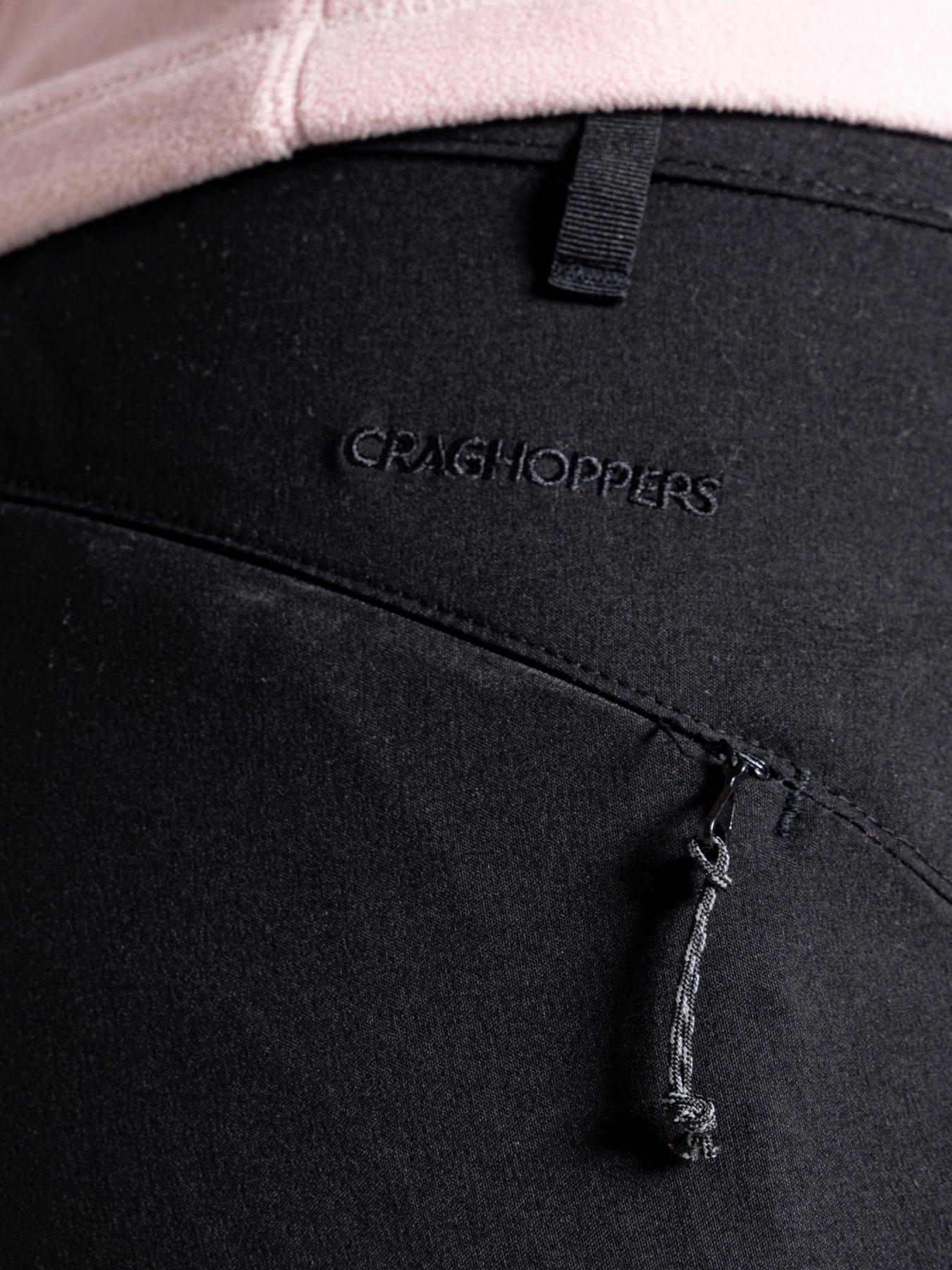  image of craghoppers-womens-kiwi-pro-short--black