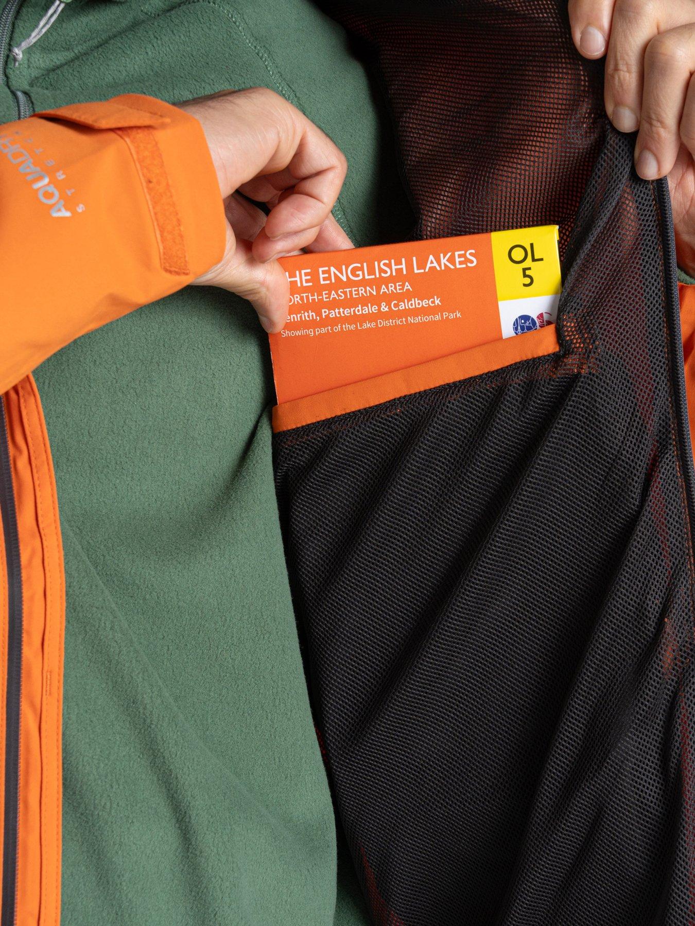  image of craghoppers-mens-ponsa-waterproof-jacket--papaya-orange