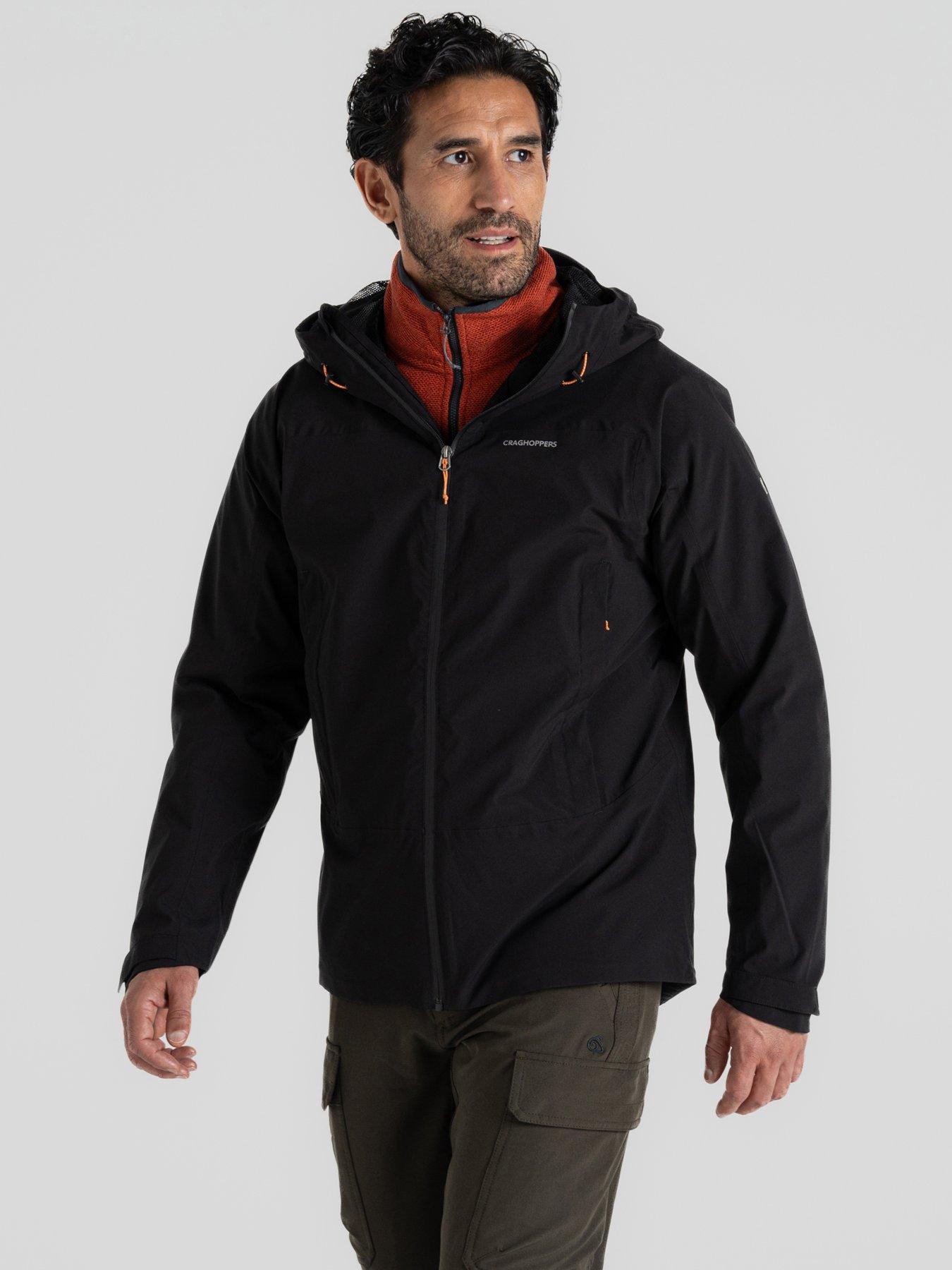  image of craghoppers-mens-ponsa-waterproof-jacket-black