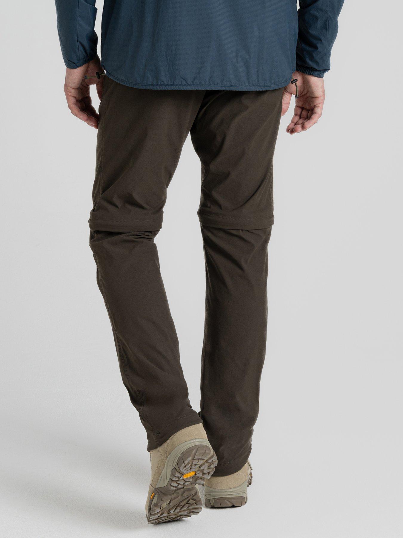  image of craghoppers-mens-nosilife-pro-convertible-trousers-woodland-green