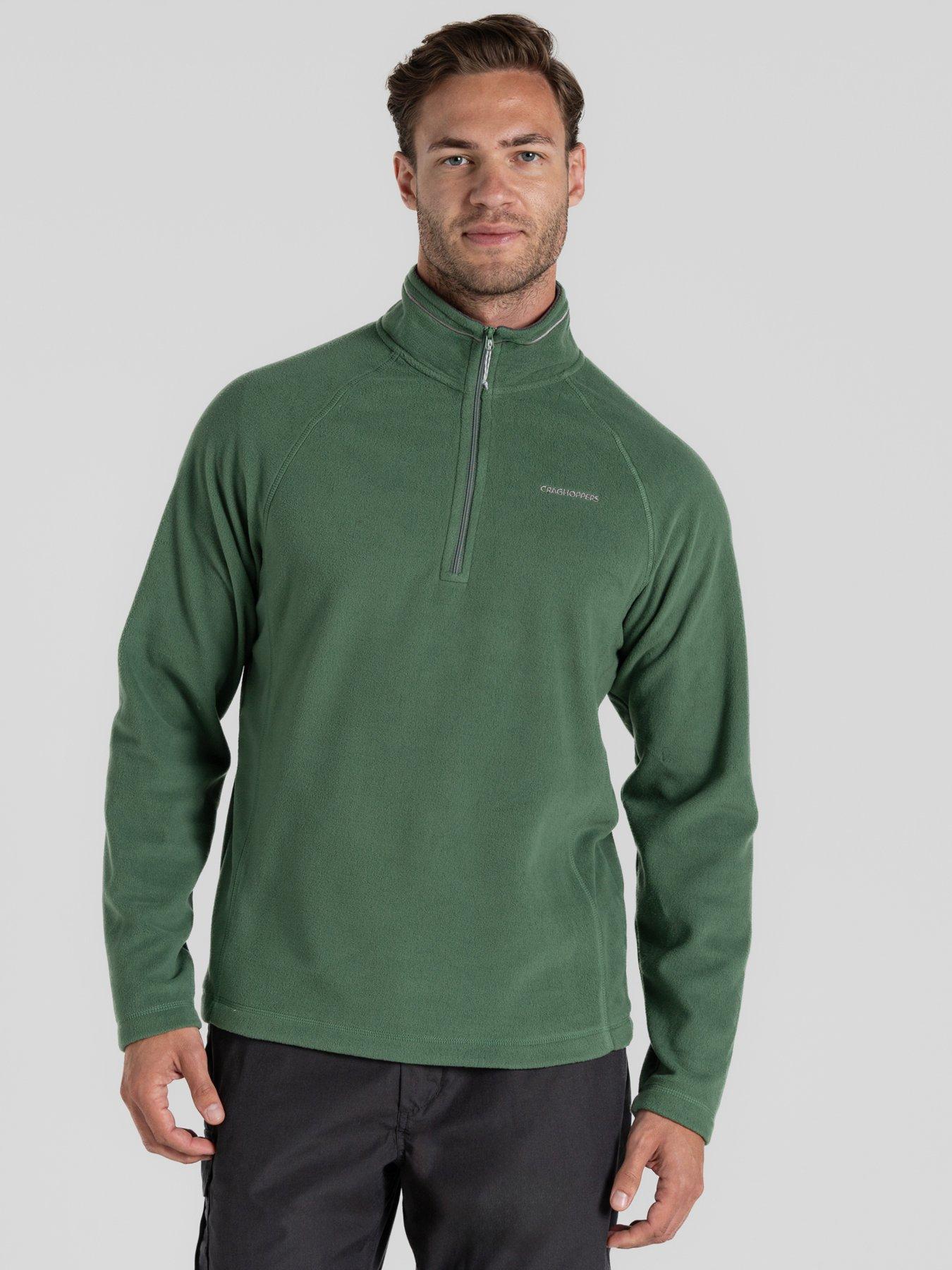 undefined Mens Corey Vi Half Zip Fleece -Mangrove Green