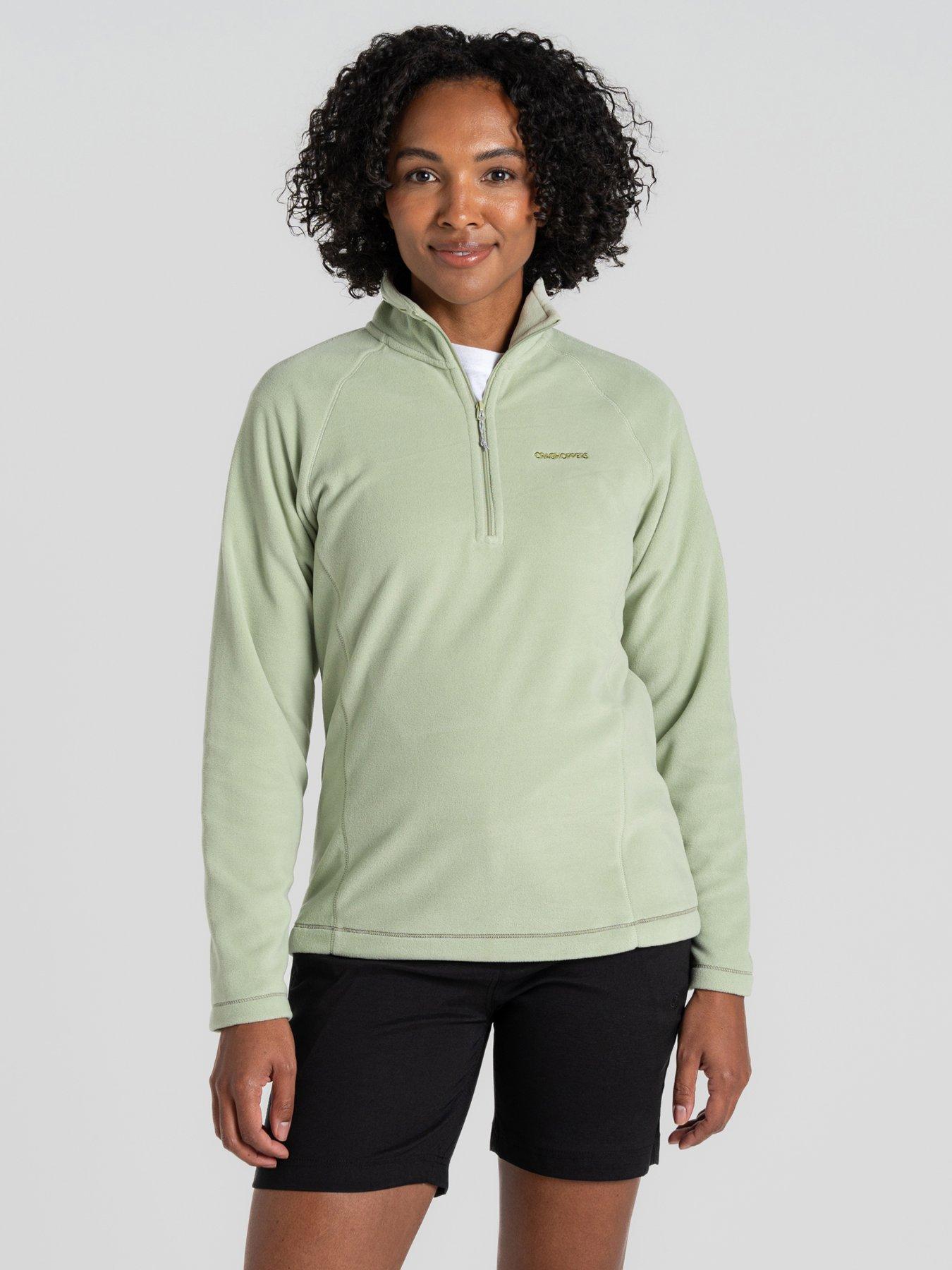 craghoppers-womens-miska-vi-half-zip-fleece-green
