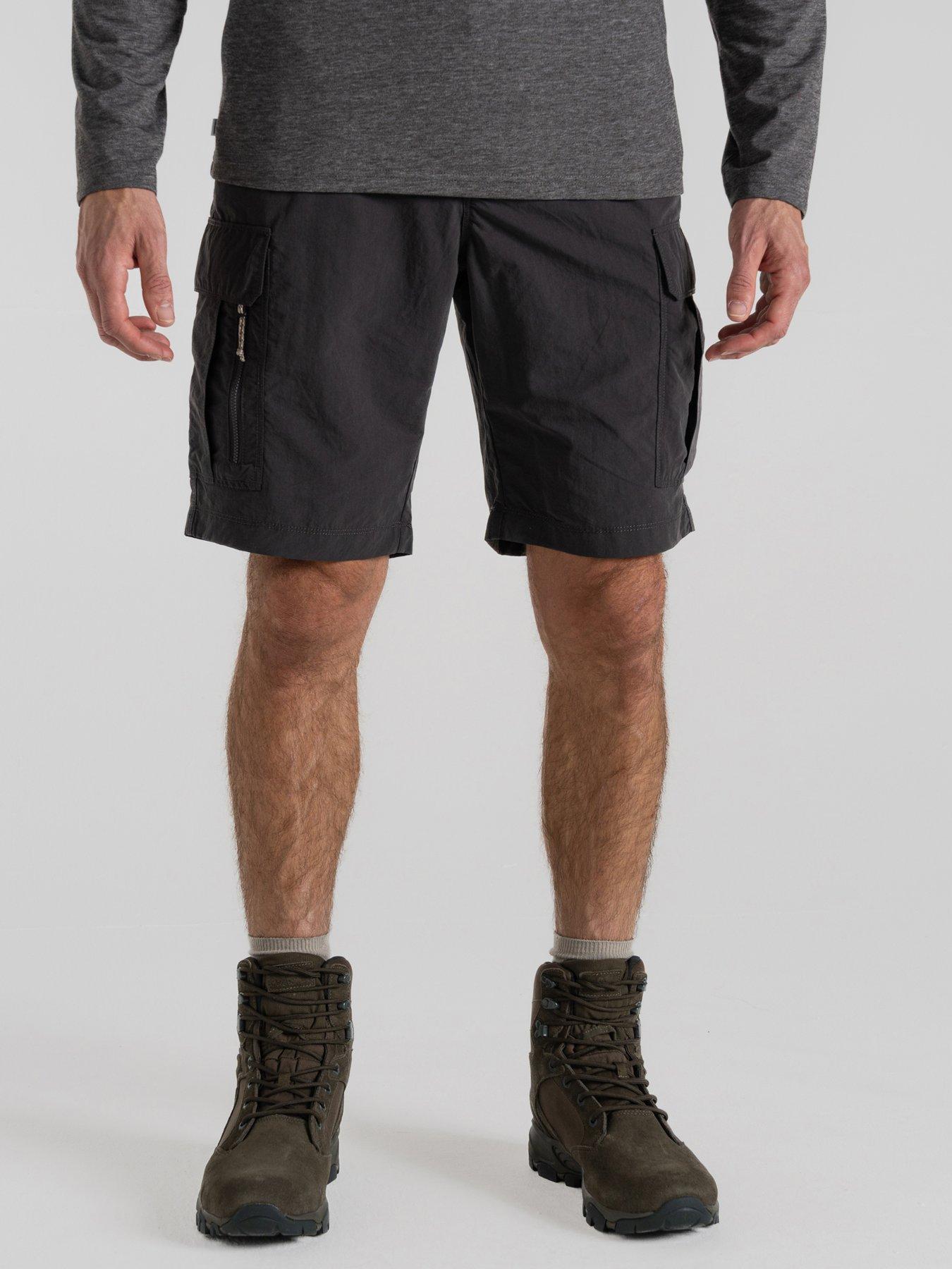 undefined Mens Nosilife Cargo Shorts - Black