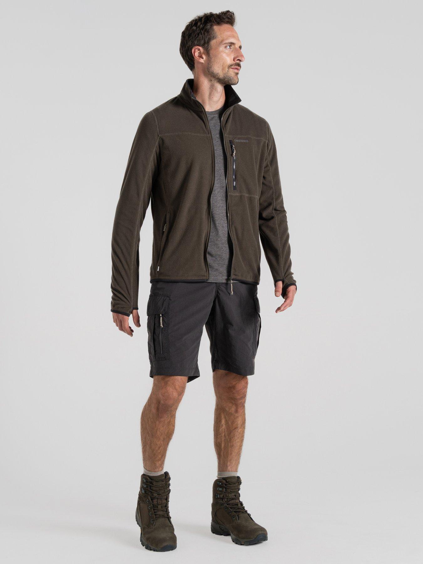 Craghoppers Mens Nosilife Cargo Shorts Black Littlewoods