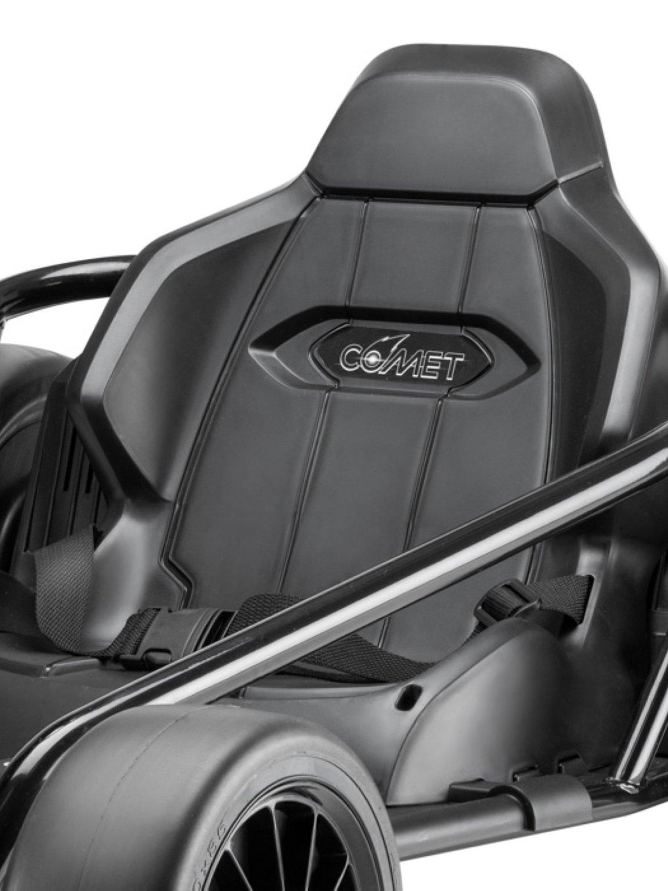  image of xootz-kidsnbspcomet-electric-go-kart--nbspblack