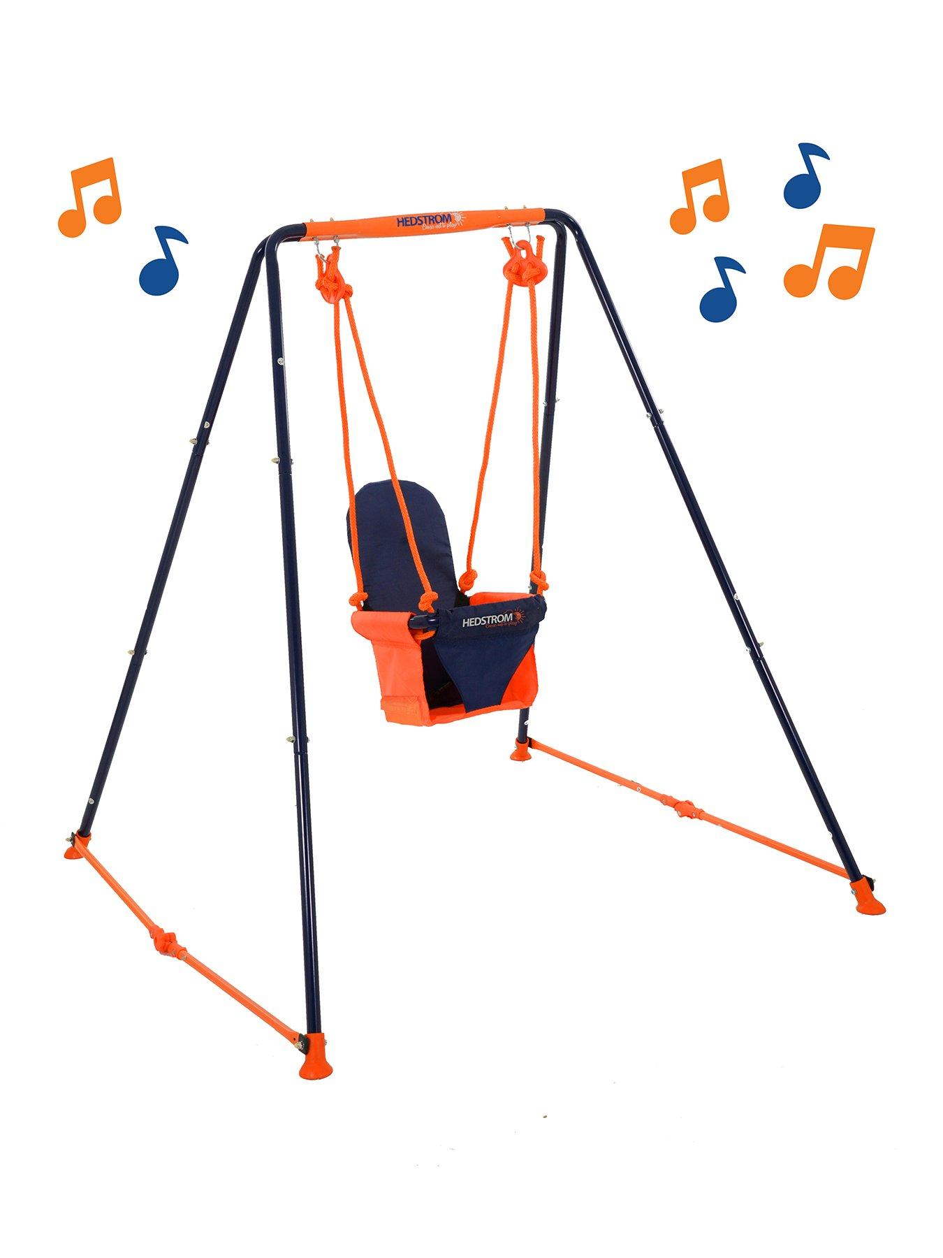 Hedstrom Fast Folding Musical Toddler Swing