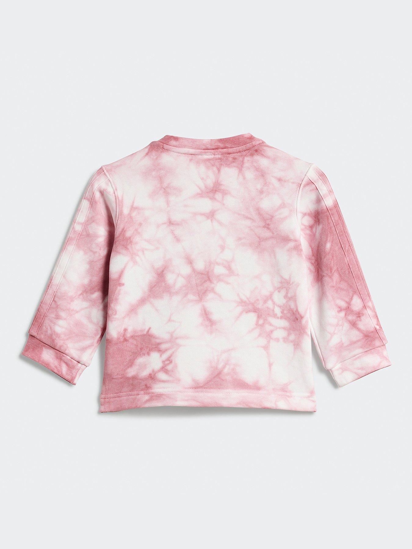  image of adidas-sportswear-infant-unisex-all-szn-wash-tracksuit-pink
