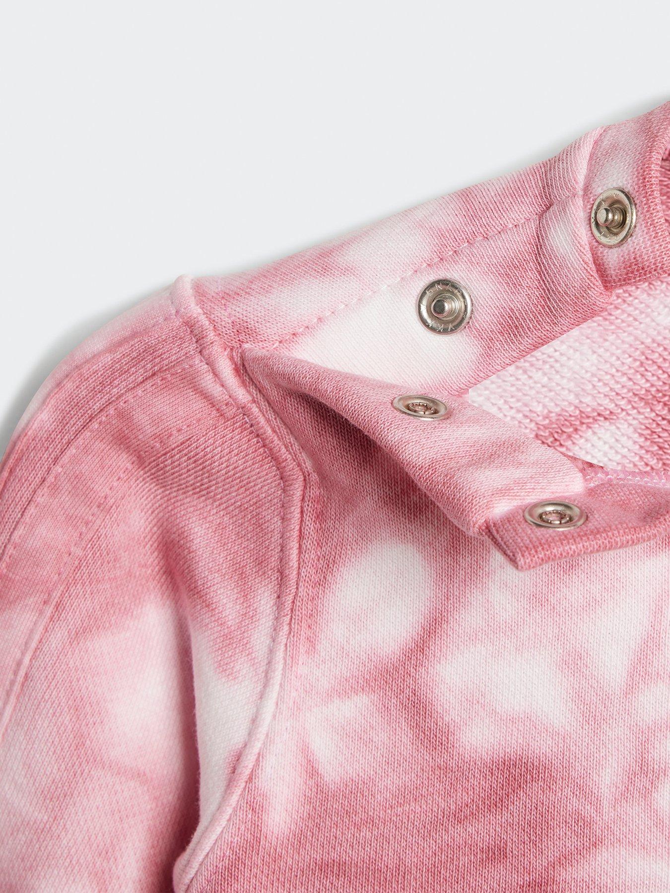 image of adidas-sportswear-infant-unisex-all-szn-wash-tracksuit-pink