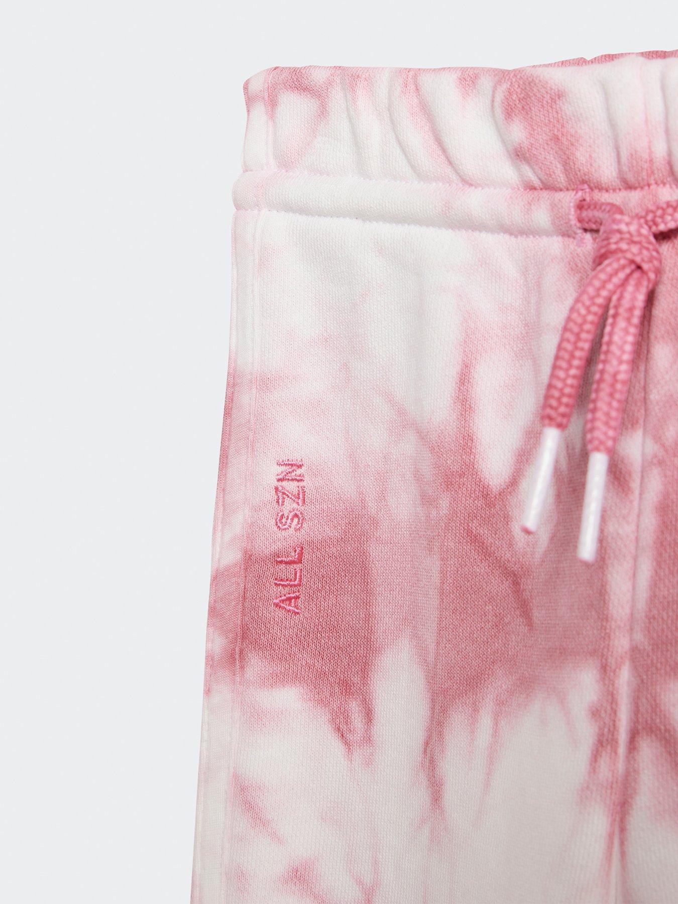  image of adidas-sportswear-infant-unisex-all-szn-wash-tracksuit-pink