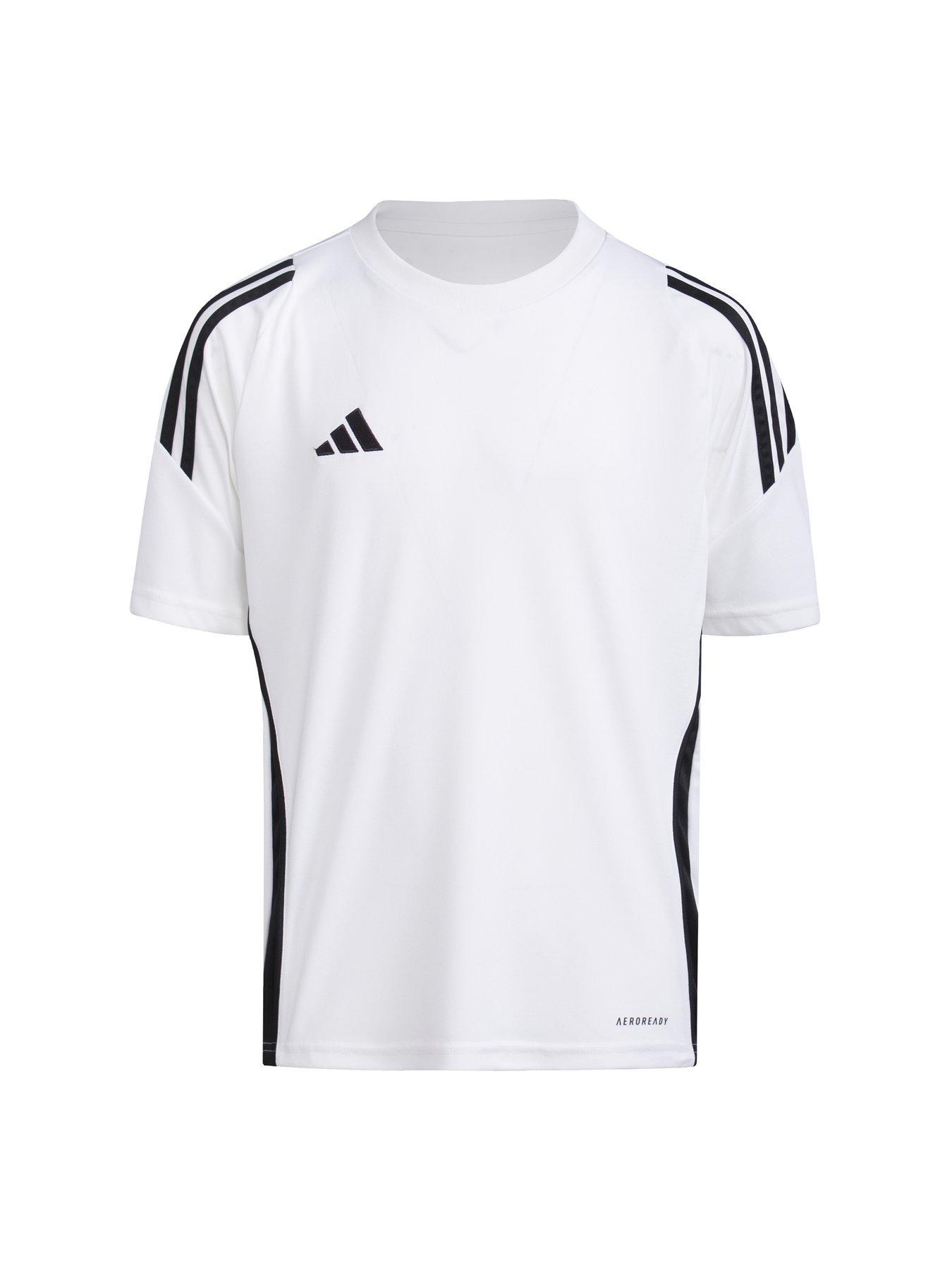 adidas Youth Tiro 24 Tee - White/Black