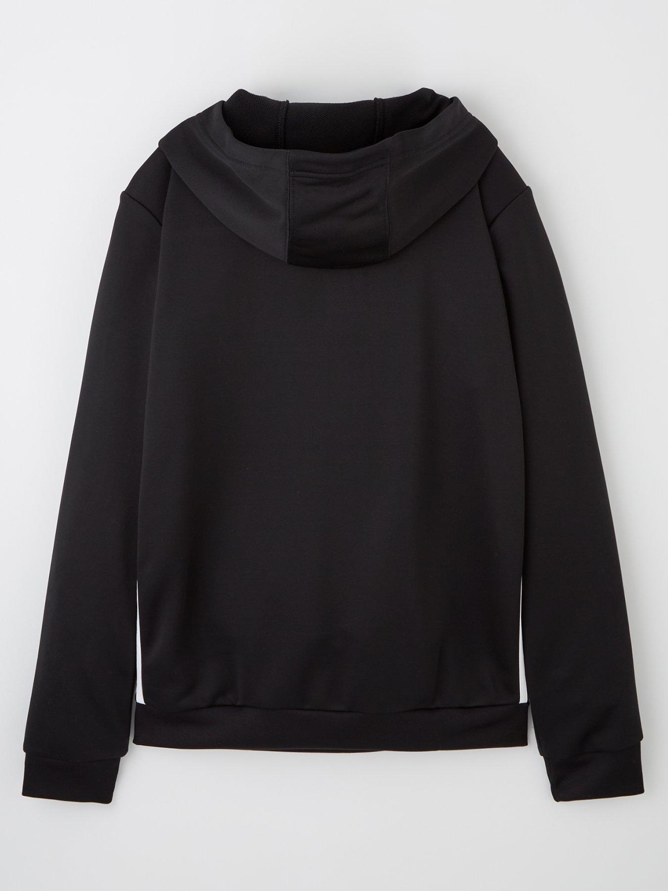  image of adidas-youth-tiro-essentials-hoodie-black