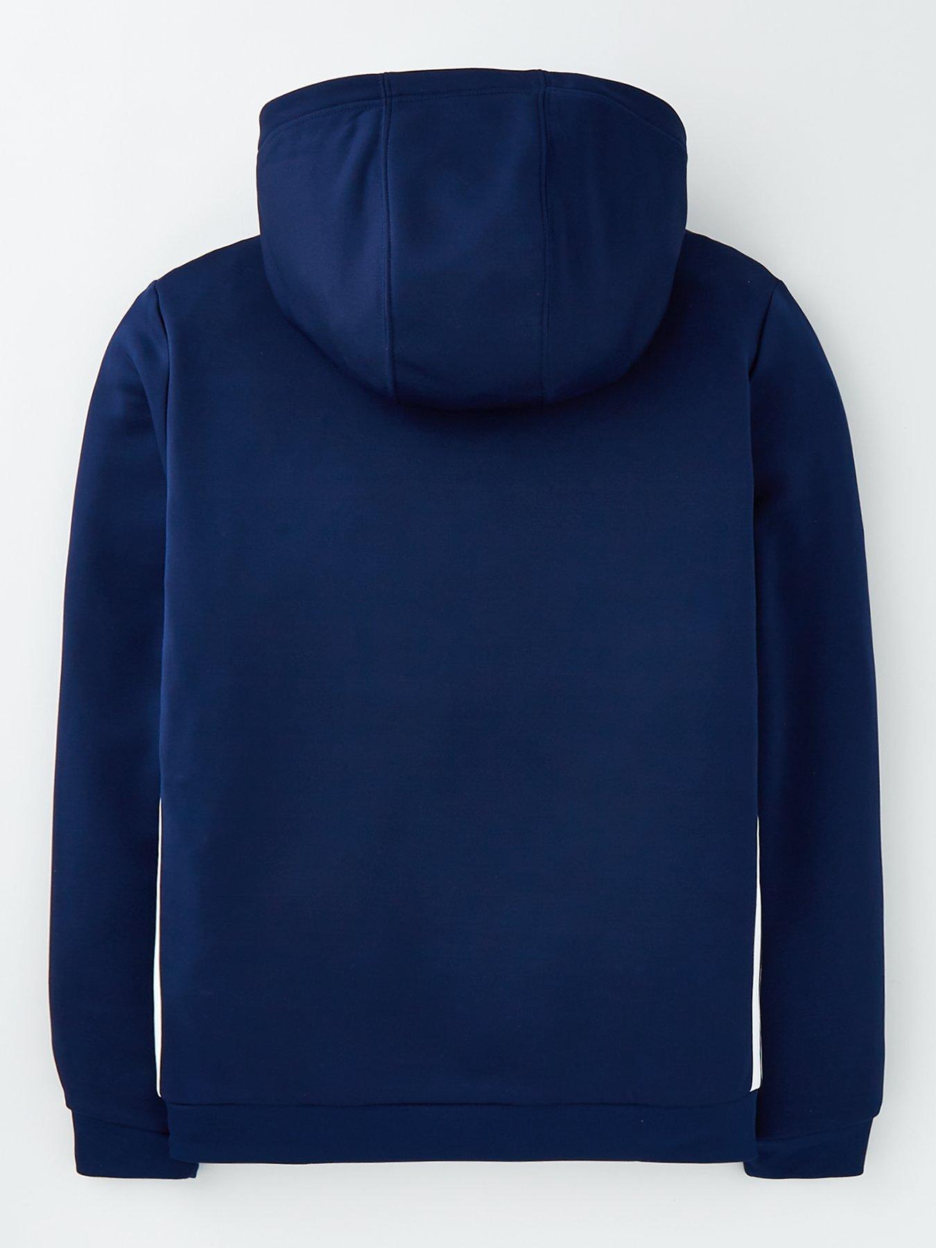  image of adidas-youth-tiro-essentials-sw-hoodie-navy