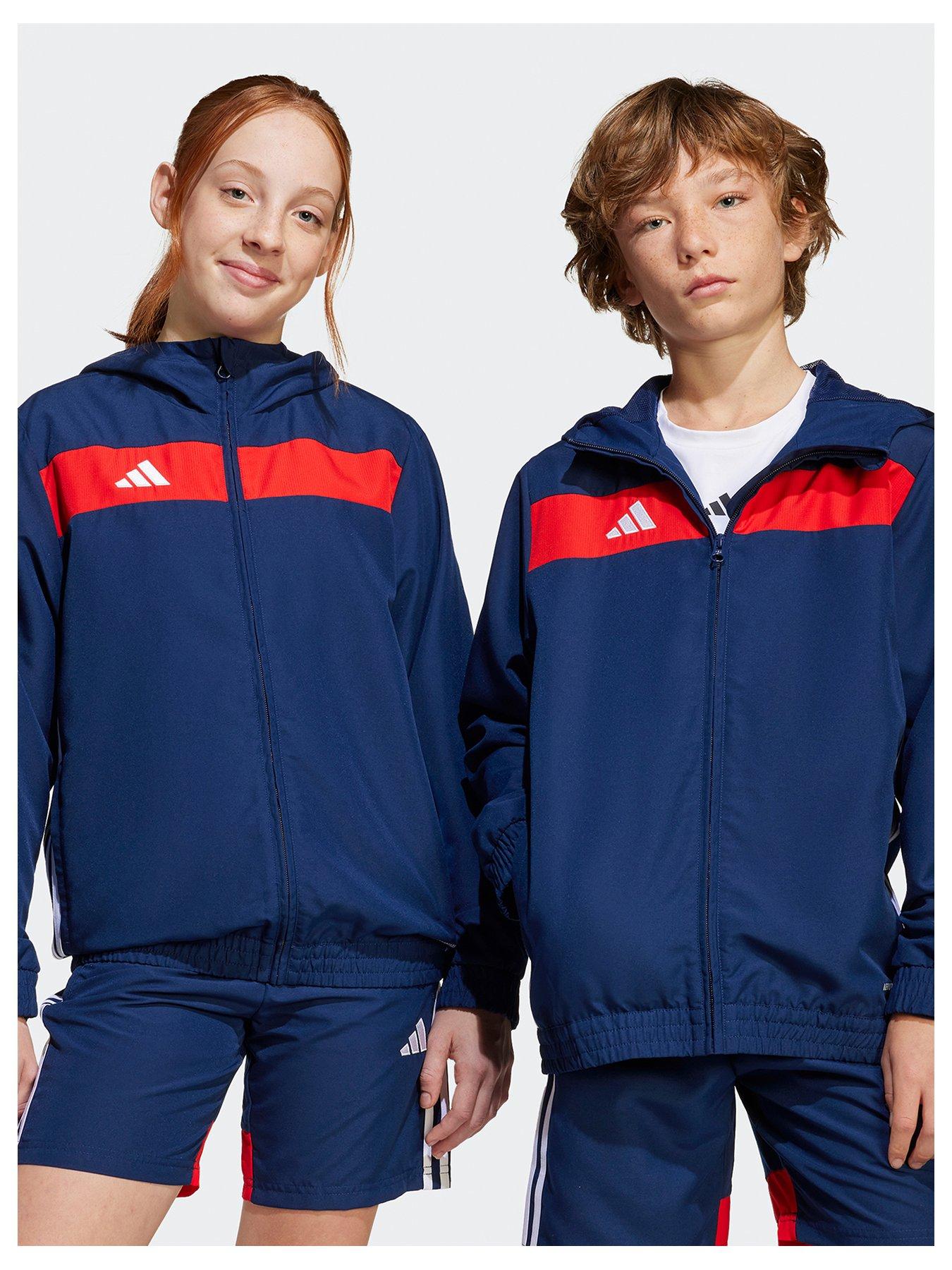 adidas-youth-tiro-essentials-woven-hoody-navyred