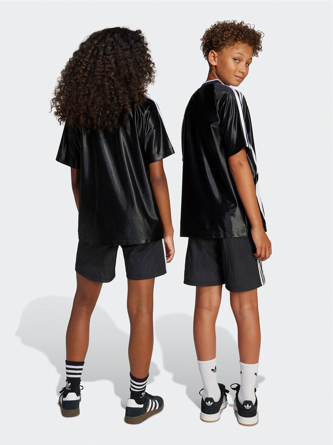  image of adidas-originals-junior-boys-teamgeist-shorts-black