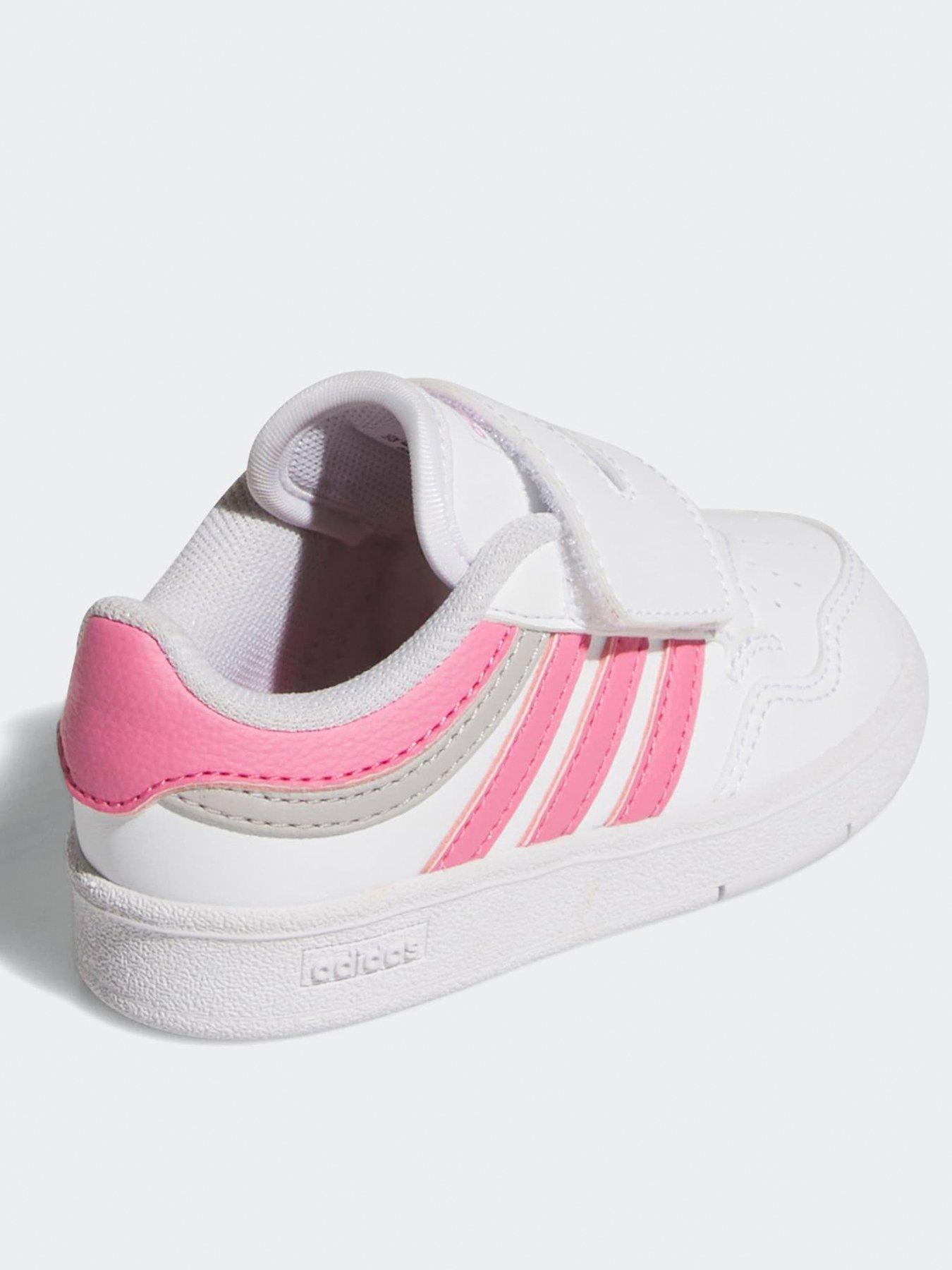 Image 3 of 7 of adidas Sportswear Infant Unisex Hoops 4.0 Shoes Kids - White