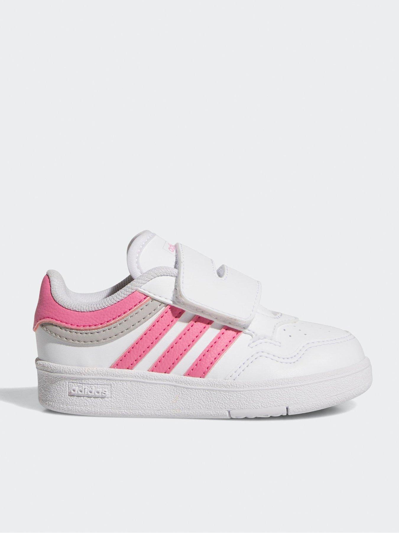 Image 6 of 7 of adidas Sportswear Infant Unisex Hoops 4.0 Shoes Kids - White
