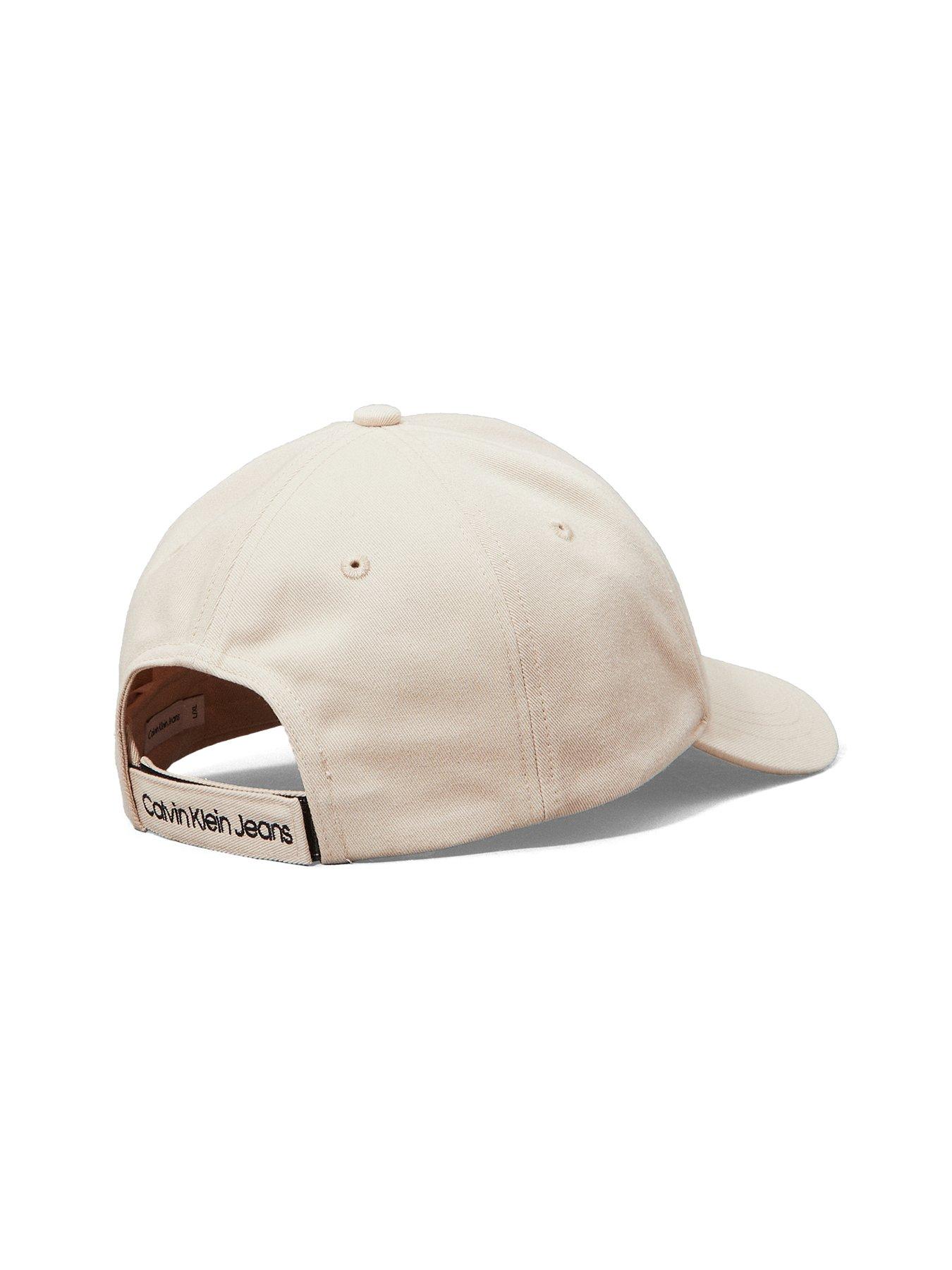  image of calvin-klein-jeans-kids-monogram-baseball-cap-beige
