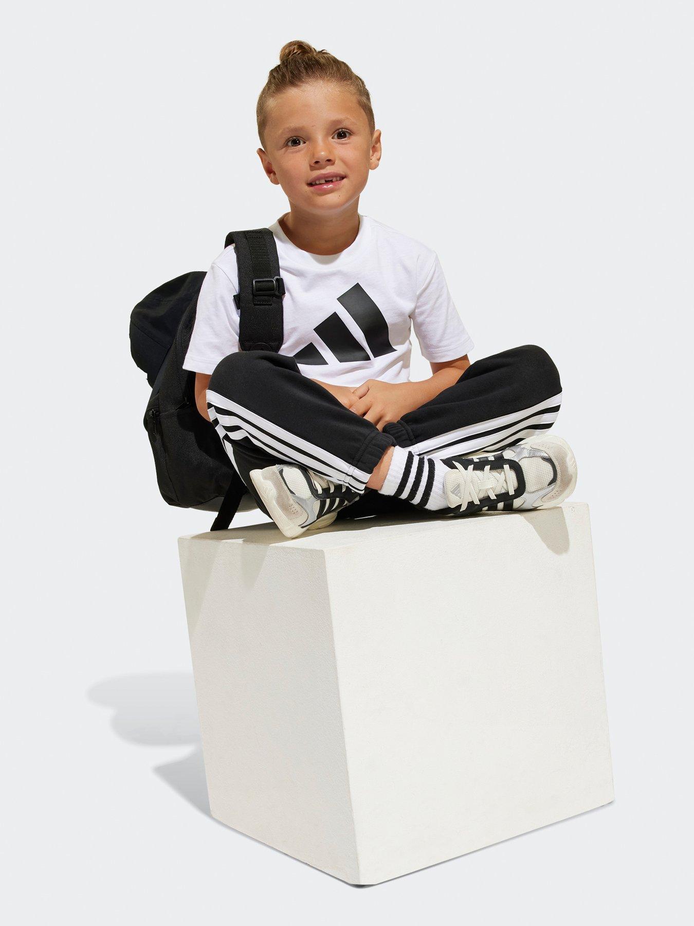  image of adidas-sportswear-kids-unisex-essentials-t-shirt-white