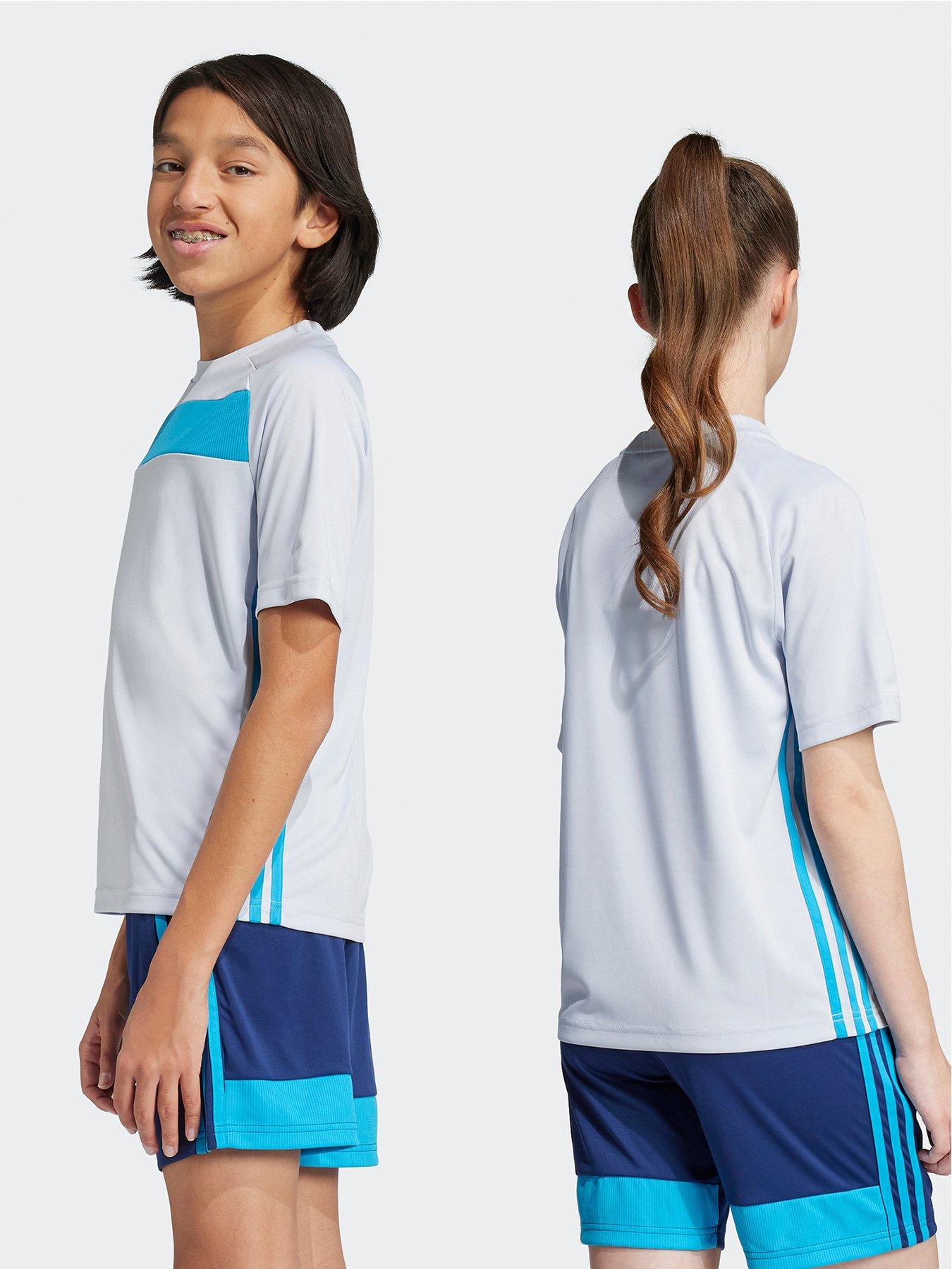  image of adidas-youth-tiro-essential-jersey-greyblue