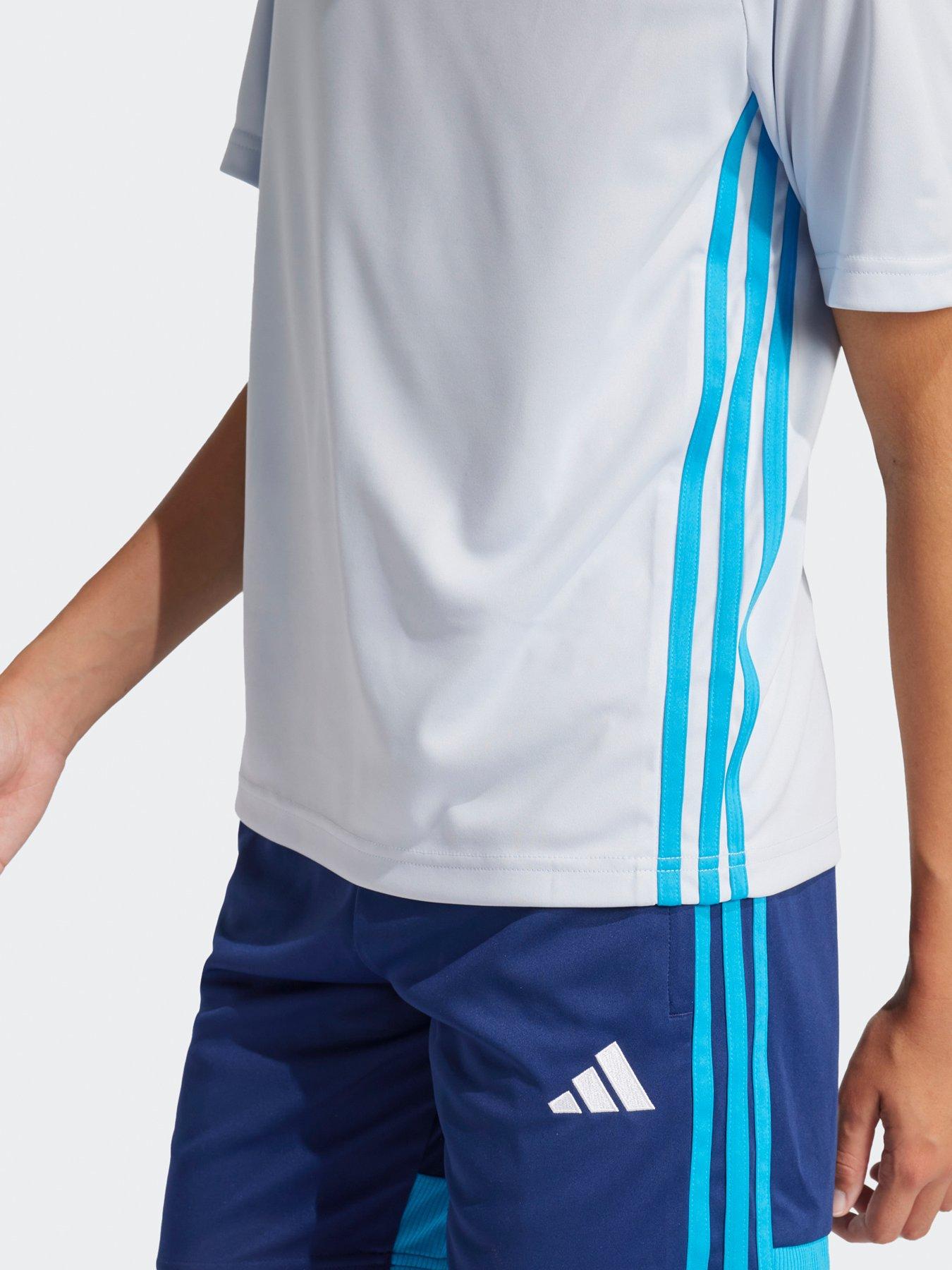  image of adidas-youth-tiro-essential-jersey-greyblue