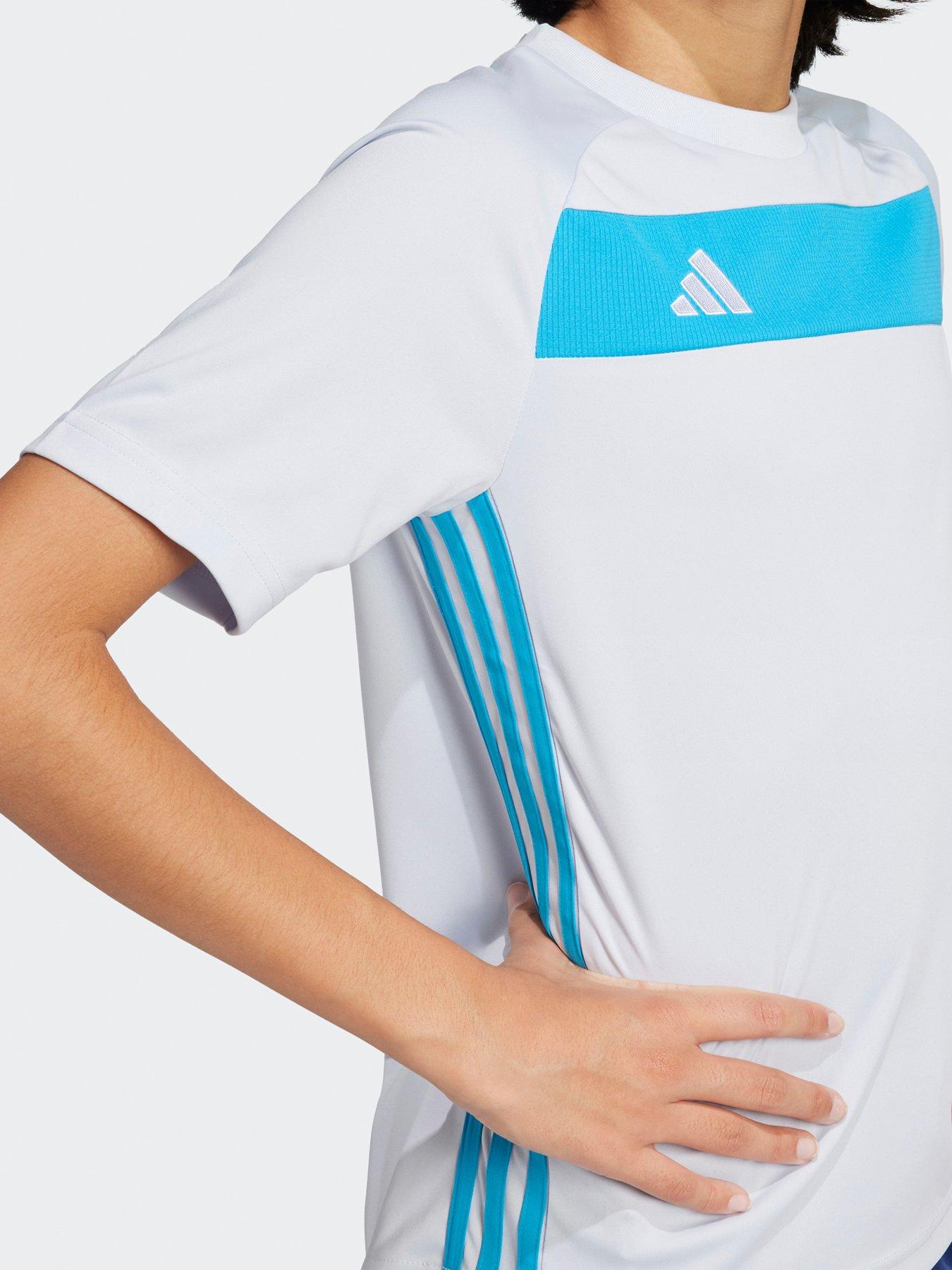  image of adidas-youth-tiro-essential-jersey-greyblue