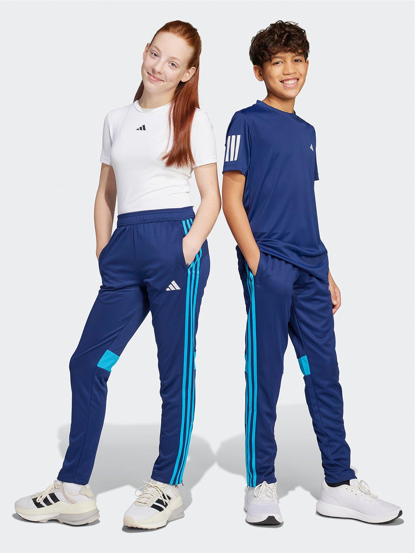  image of adidas-youth-tiro-essential-training-pant-blue