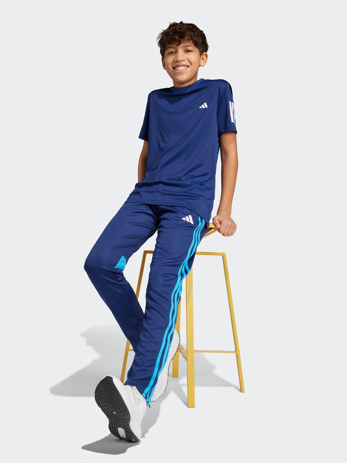  image of adidas-youth-tiro-essential-training-pant-blue