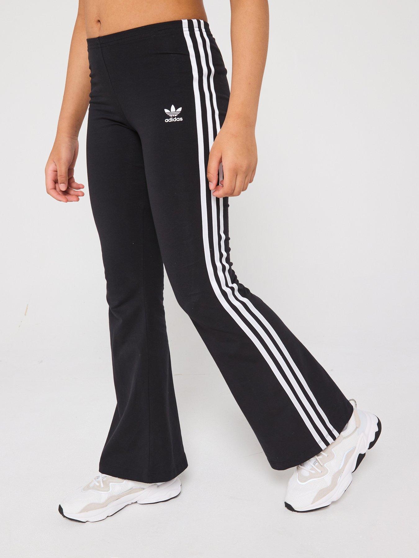 Image 1 of 6 of adidas Originals Junior Girls Adicolor Leggings  - Black