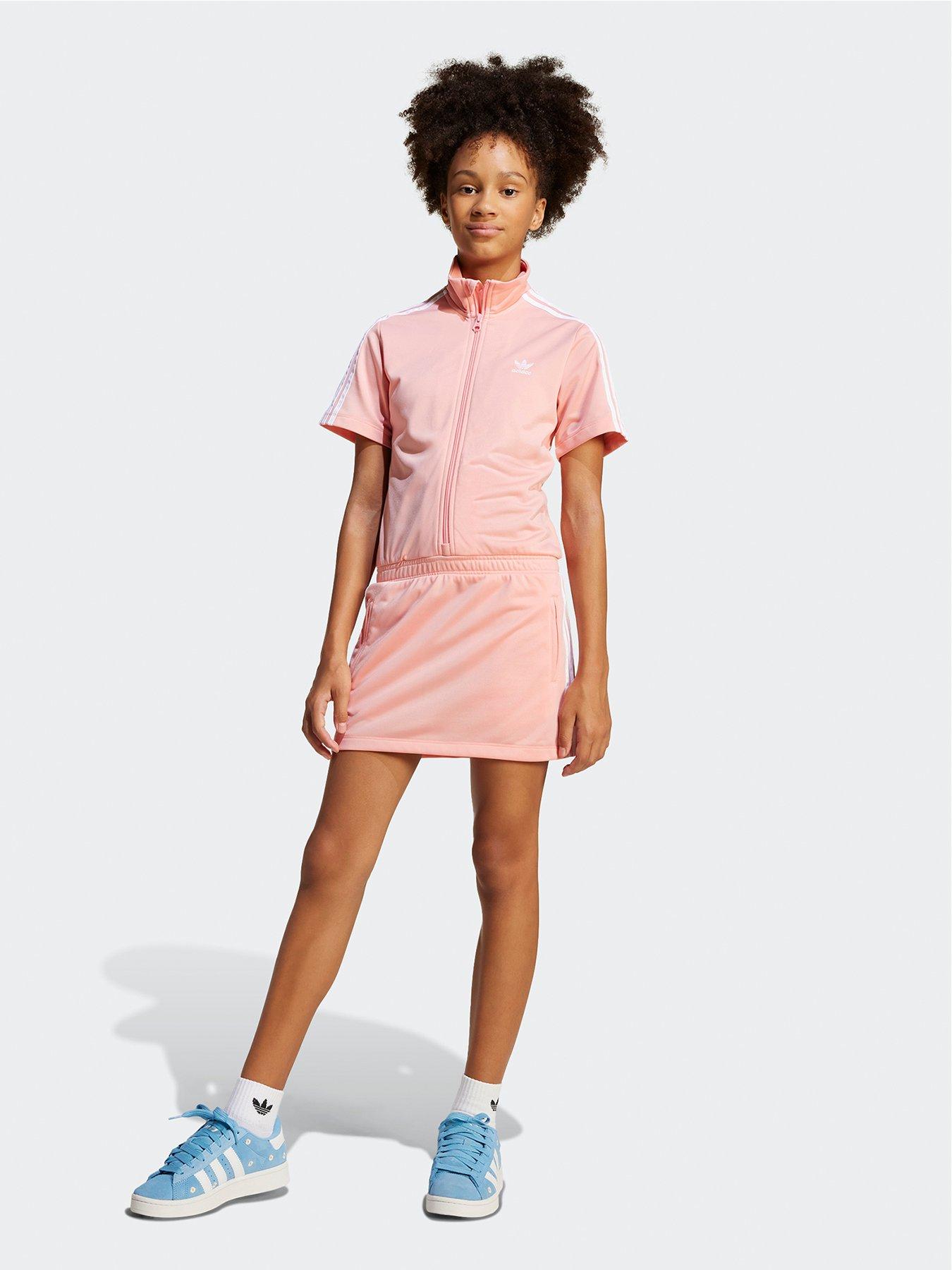 adidas-originals-junior-girls-firebird-dress-pink