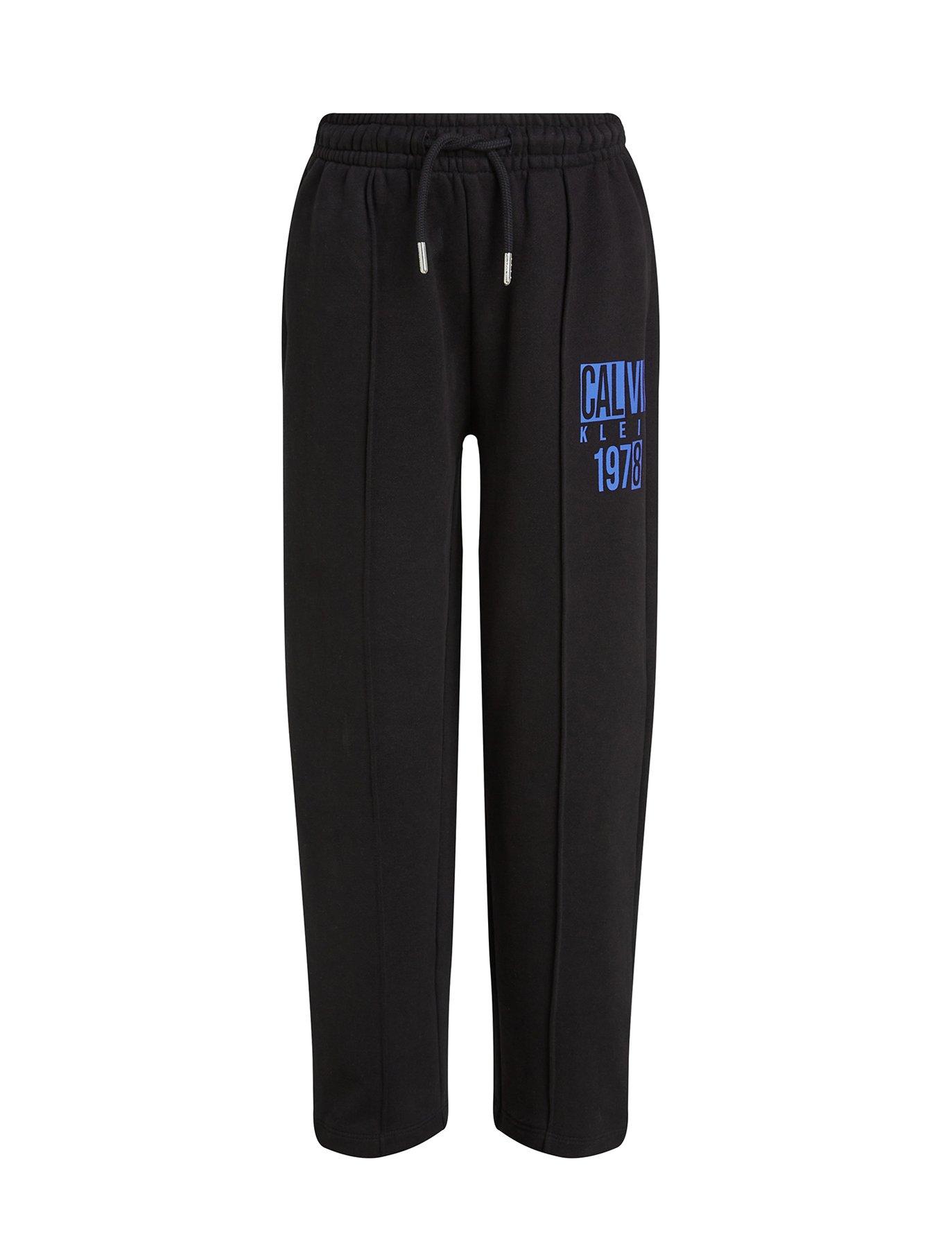 calvin-klein-jeans-boys-peached-terry-pintuck-jogger-black