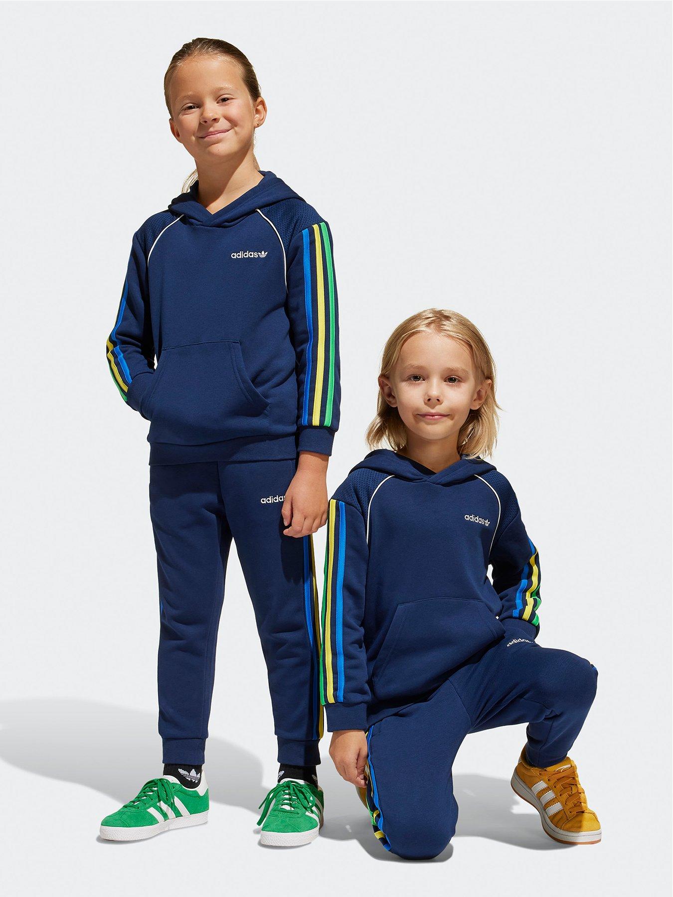 adidas-originals-kids-unisex-hoodie-set-blue