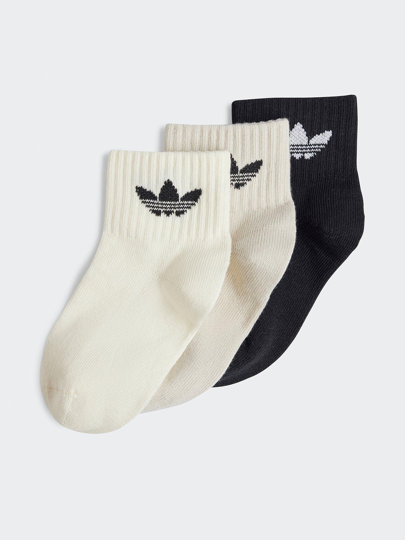 adidas-originals-kids-unisex-mid-ankle-socks-3-pairs-black