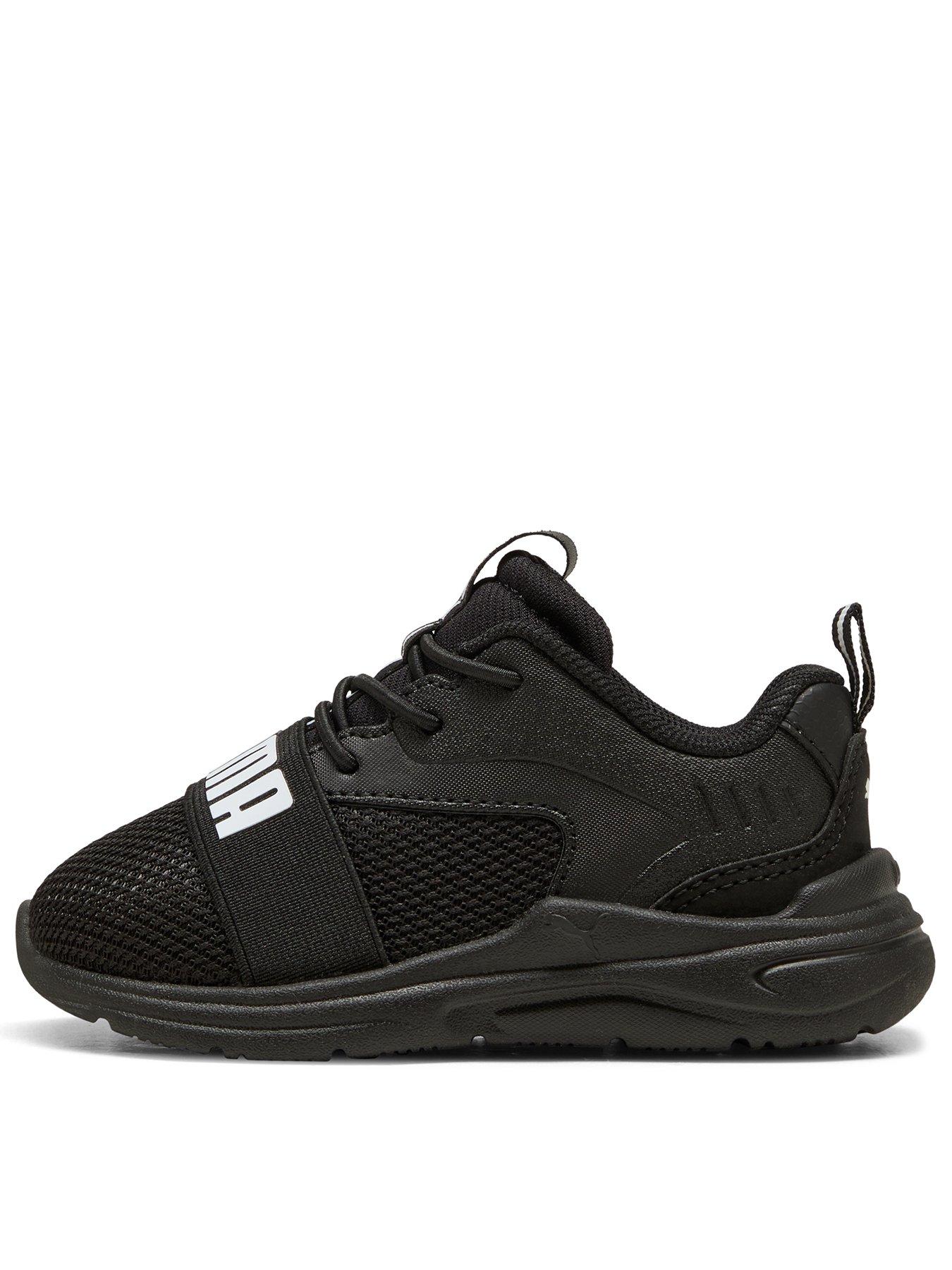 puma-infant-unisex-softride-wired-2-trainers-black